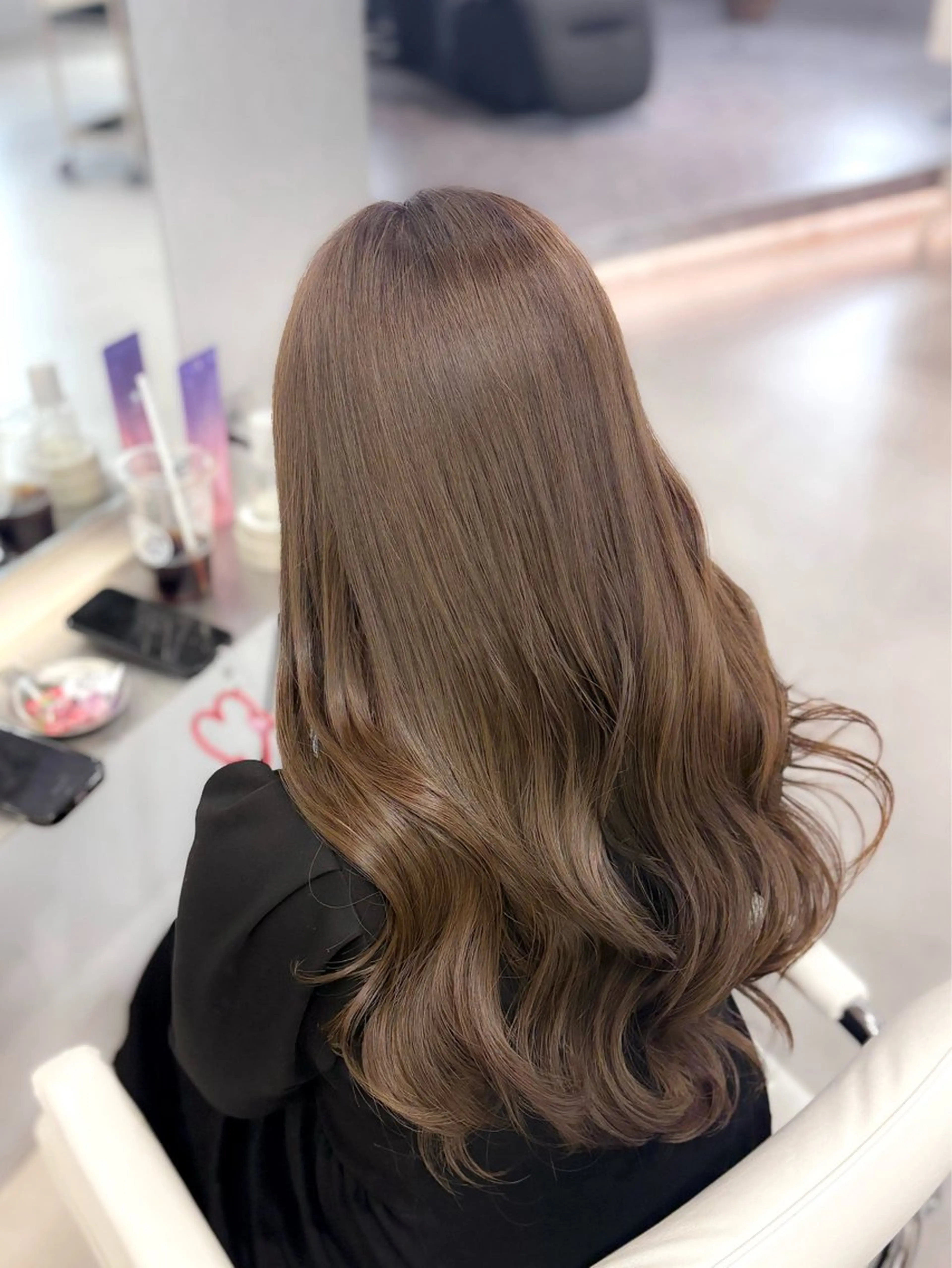 ロング ユウカ 千葉駅 @lei_yuukaのヘアスタイル