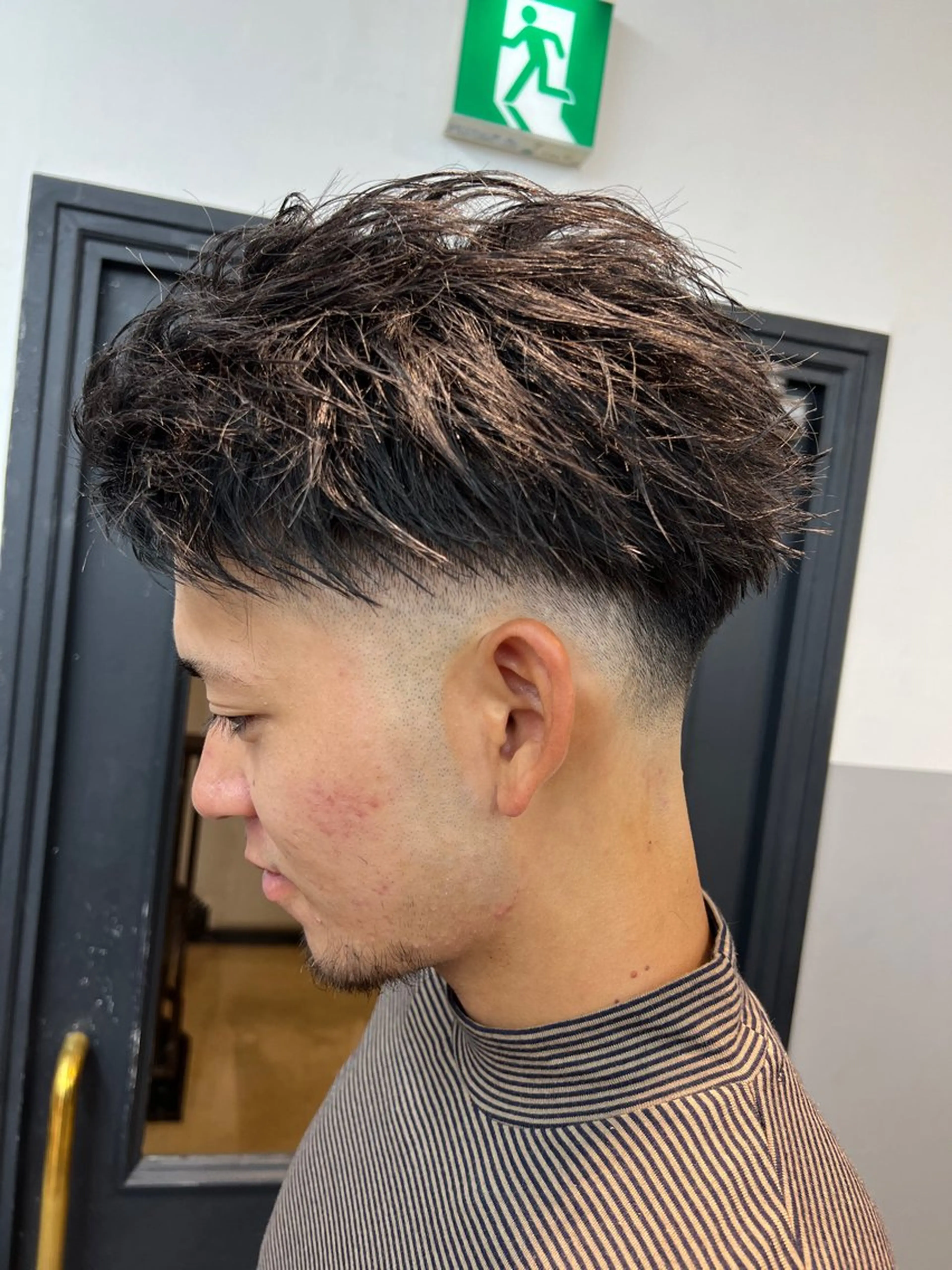 メンズ YUKI 新宿カット パーマ/カラーのヘアスタイル