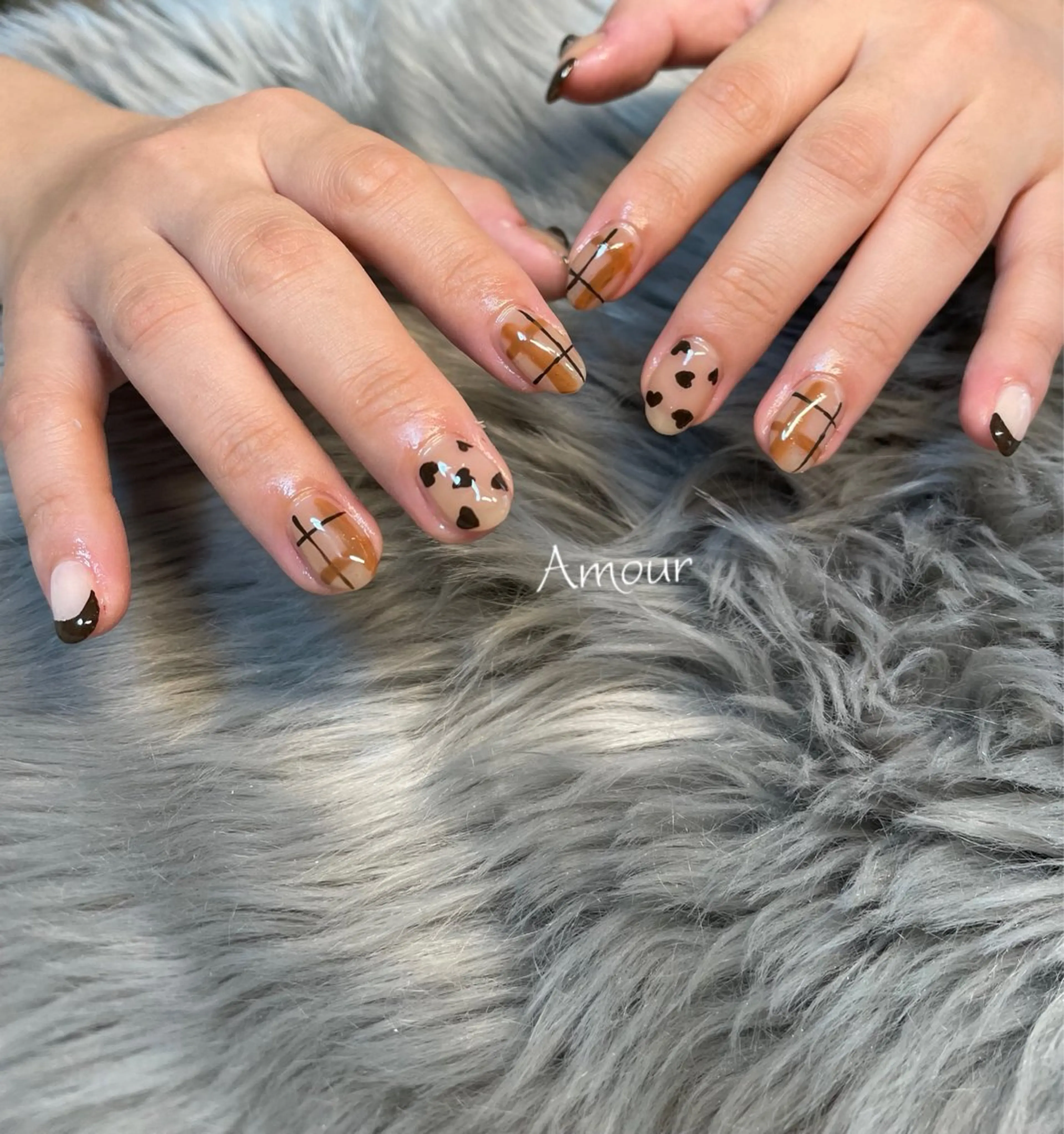 ネイル バレンタイン Nail Salon Amourのネイルデザイン