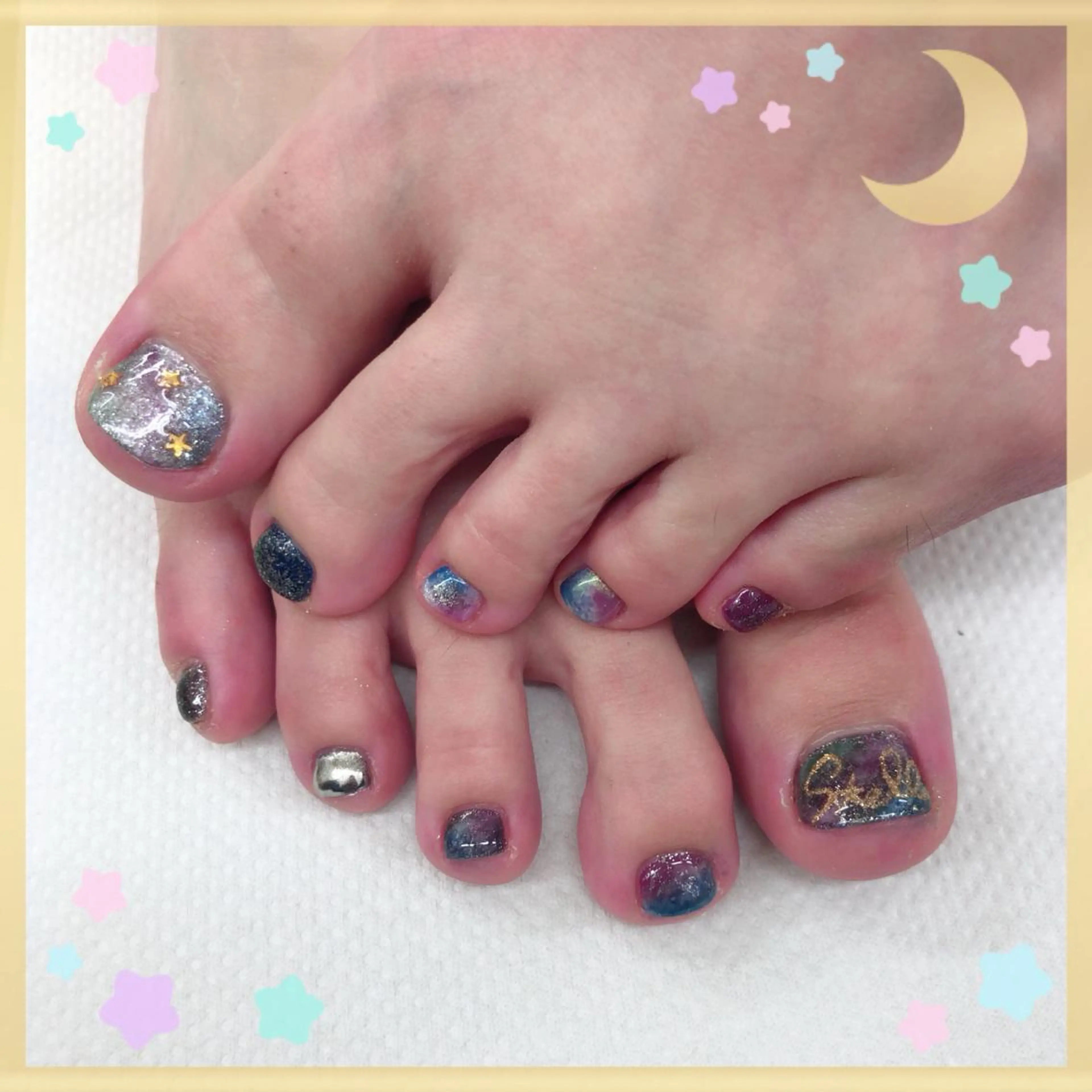 ネイル キラキラネイル Brilliant 江田のネイルデザイン