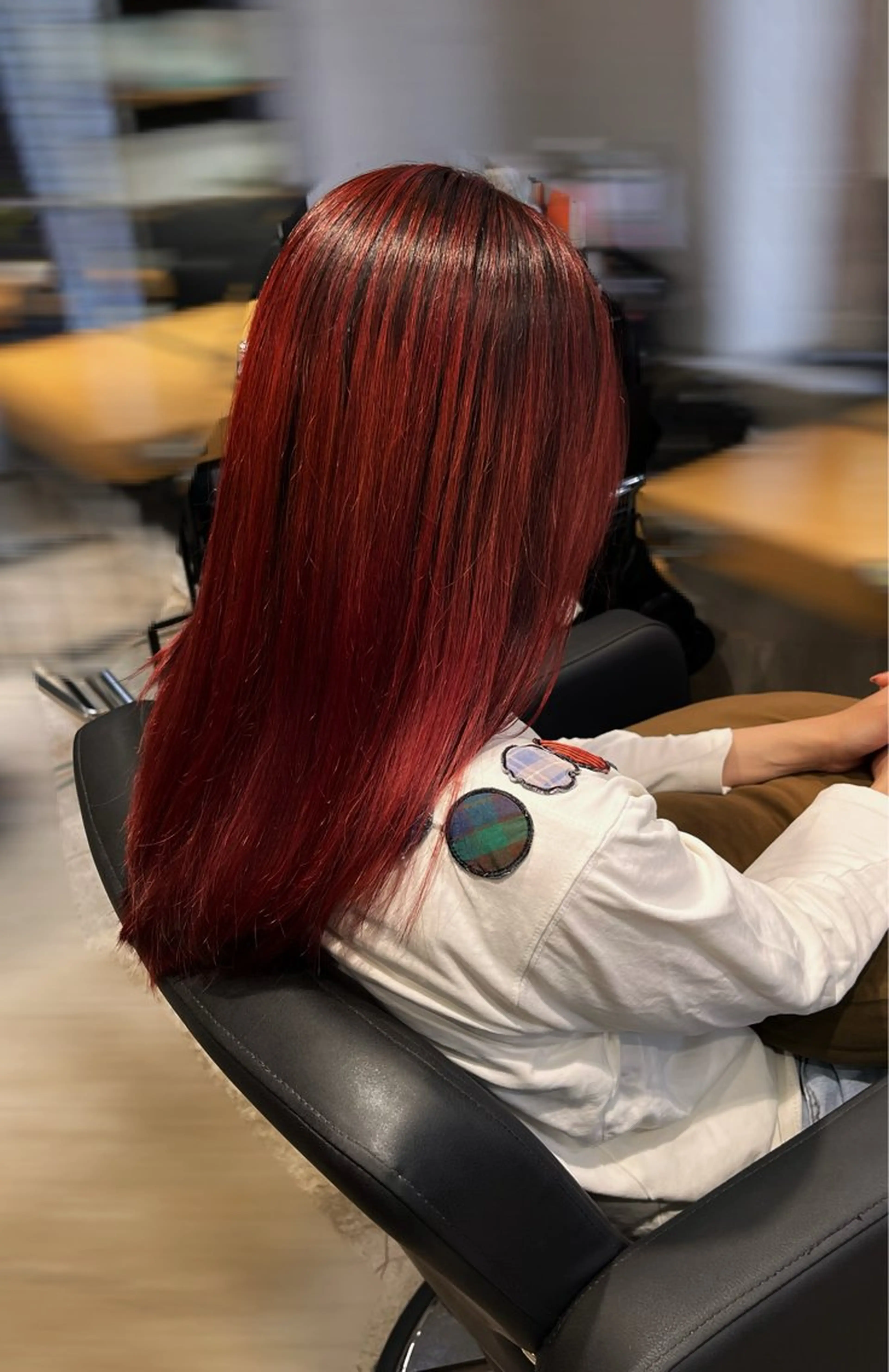 ミディアム カット ヘアカラー 💖暖色系カラー💖 🦋HARU 🦋のヘアスタイル