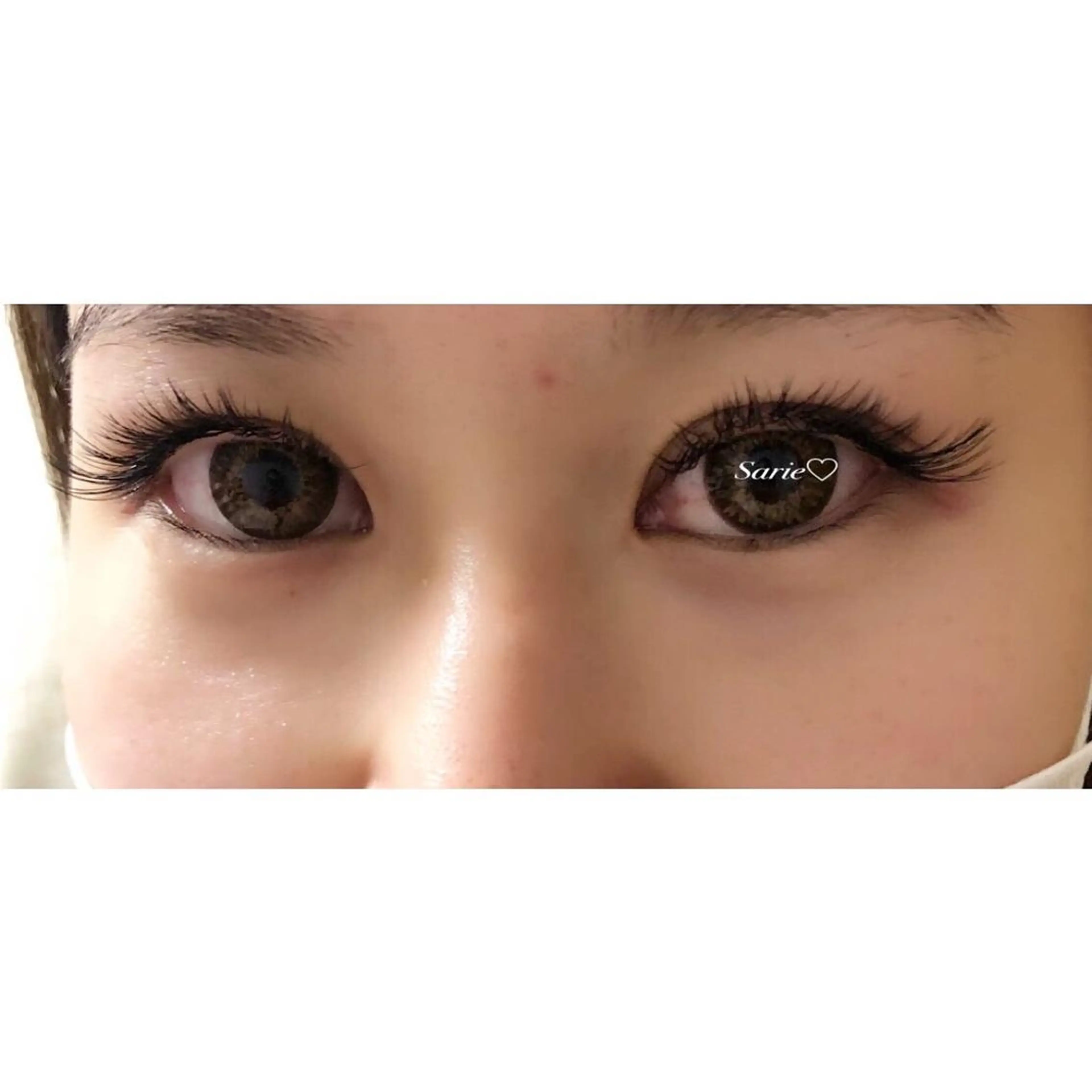 マツエク・マツパ Jカール 目尻長め Mai ♡のマツエク・マツパデザイン