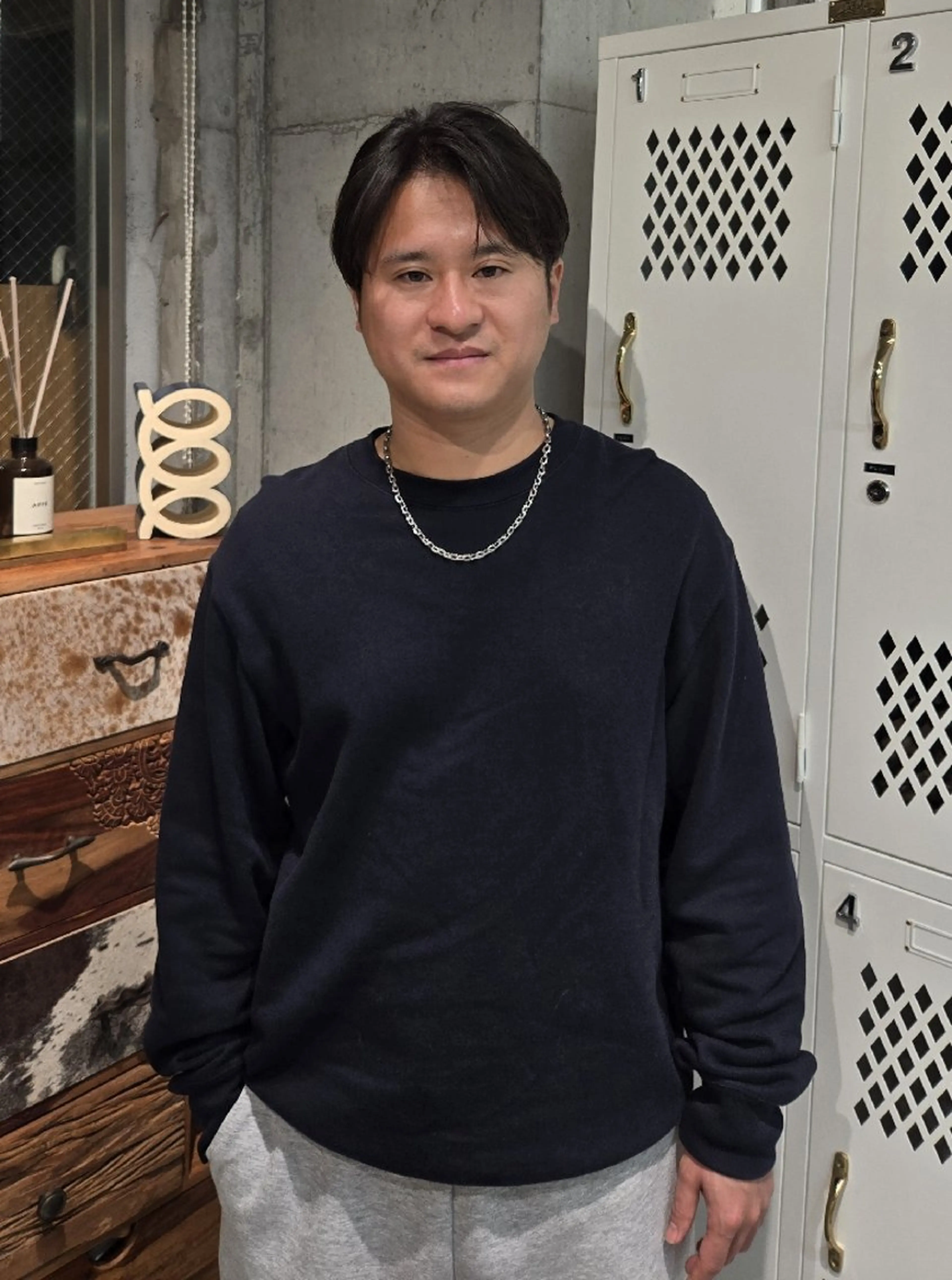 ショート 渋谷メンズ特化 田中のヘアスタイル