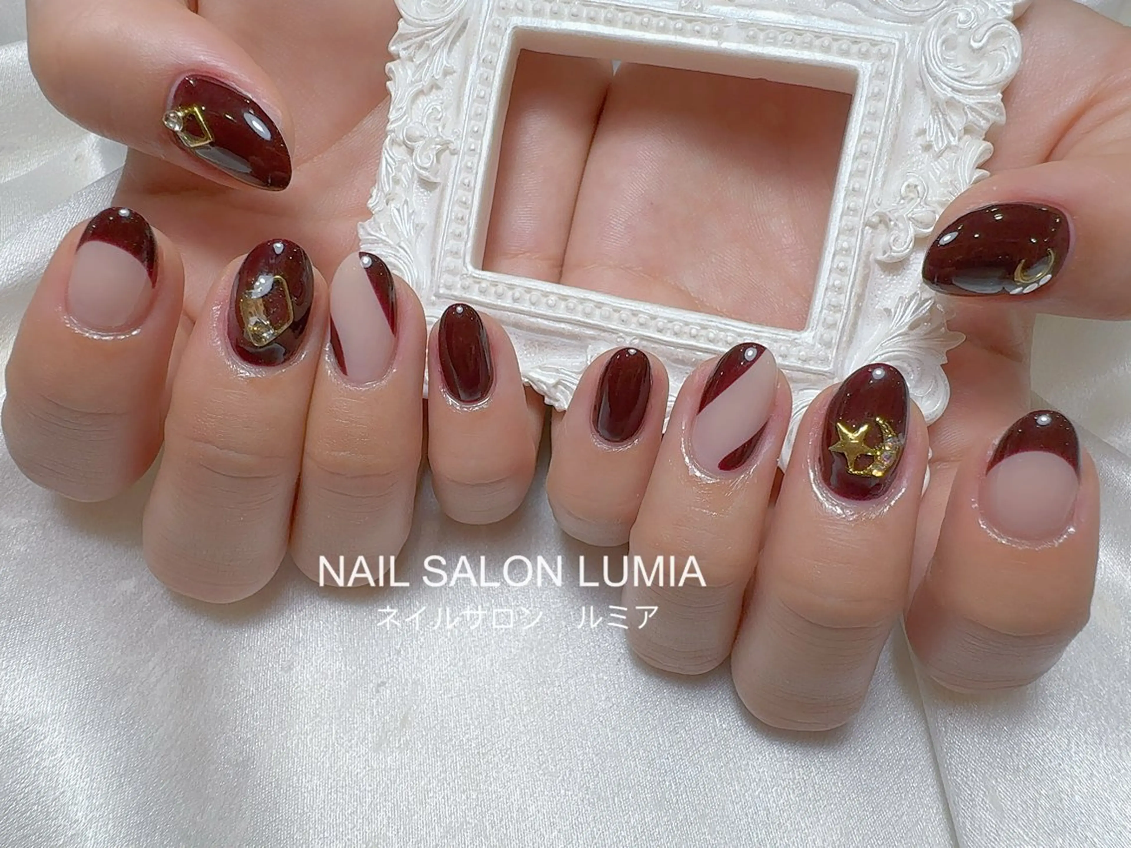 ネイル ハンドネイル ネイルサロン ルミア Lumia 店長のネイルデザイン