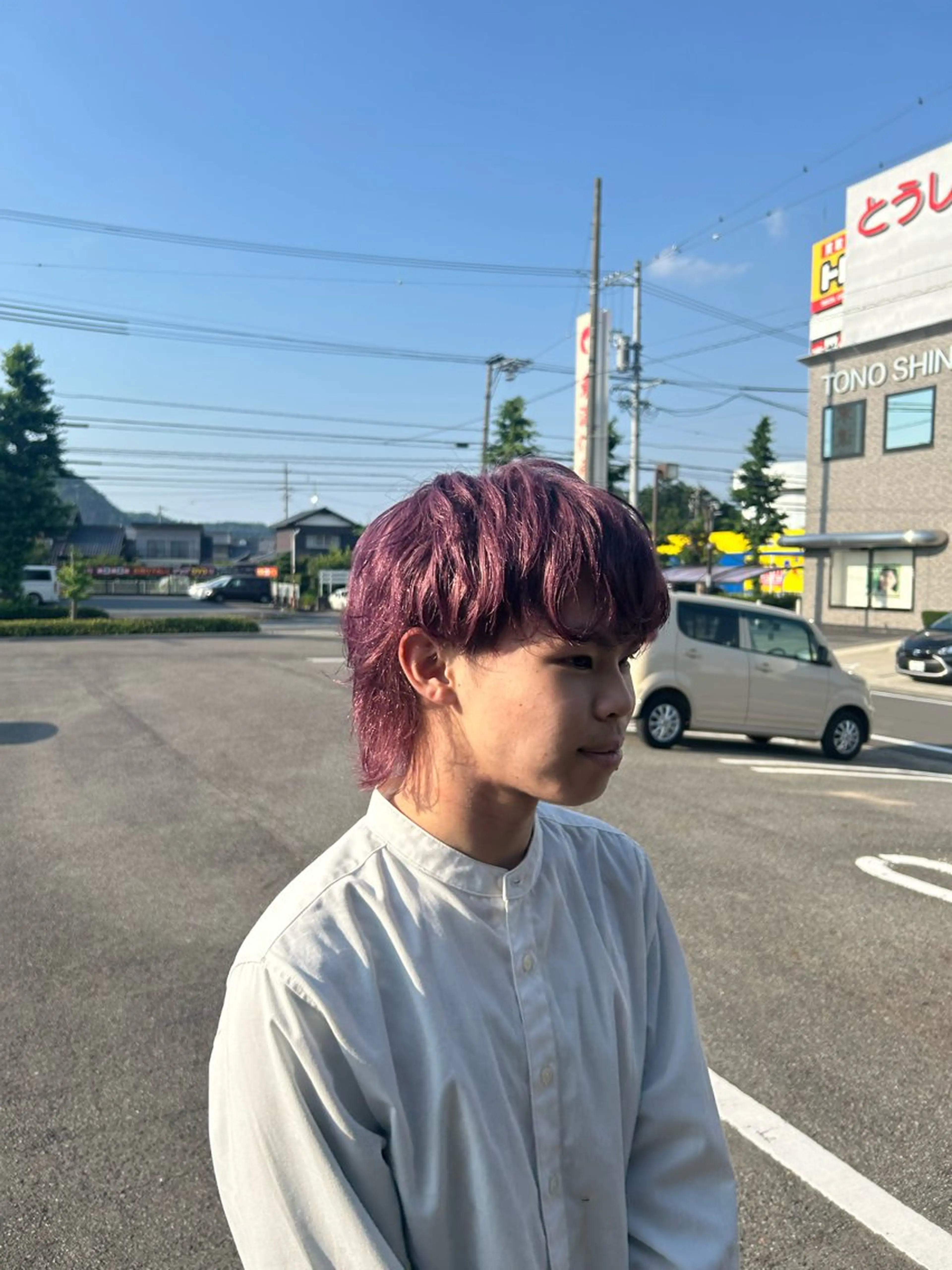 カラー tote. 成瀬晃のヘアスタイル