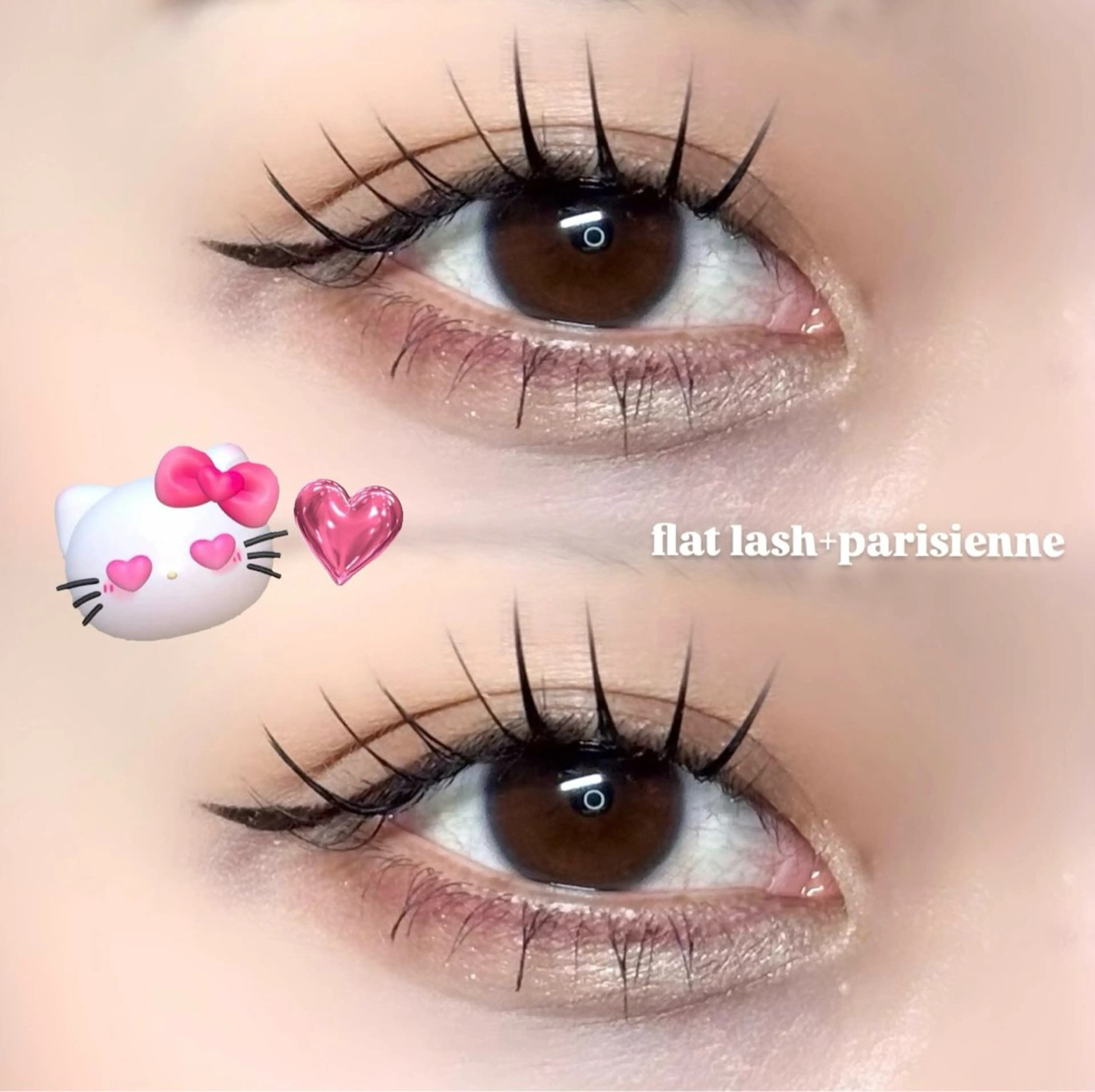 フラットラッシュ🎀80本👀✨️の写真
