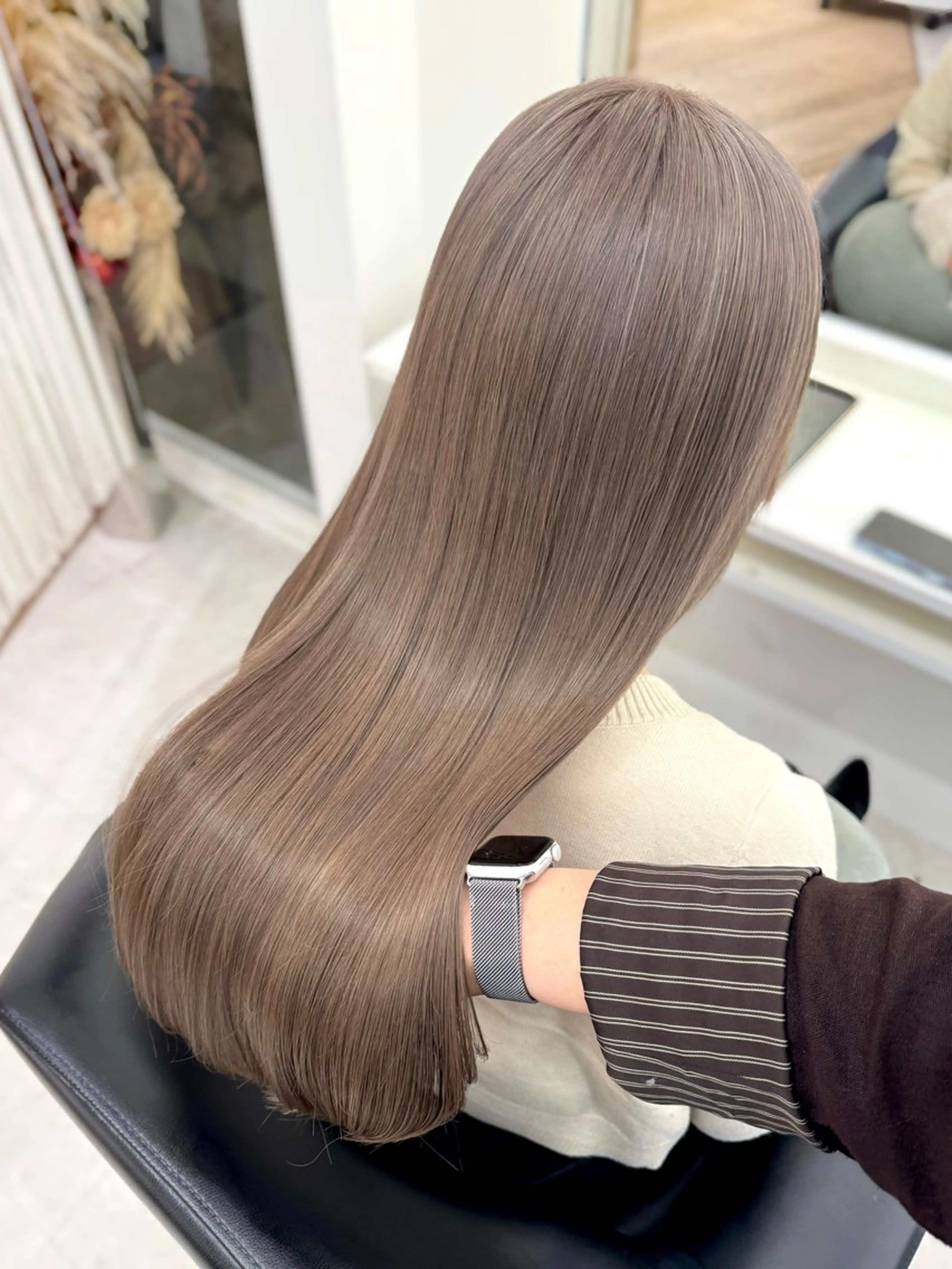ロング カラー ヘアカラー ♡ParveMix NANO♡のヘアスタイル