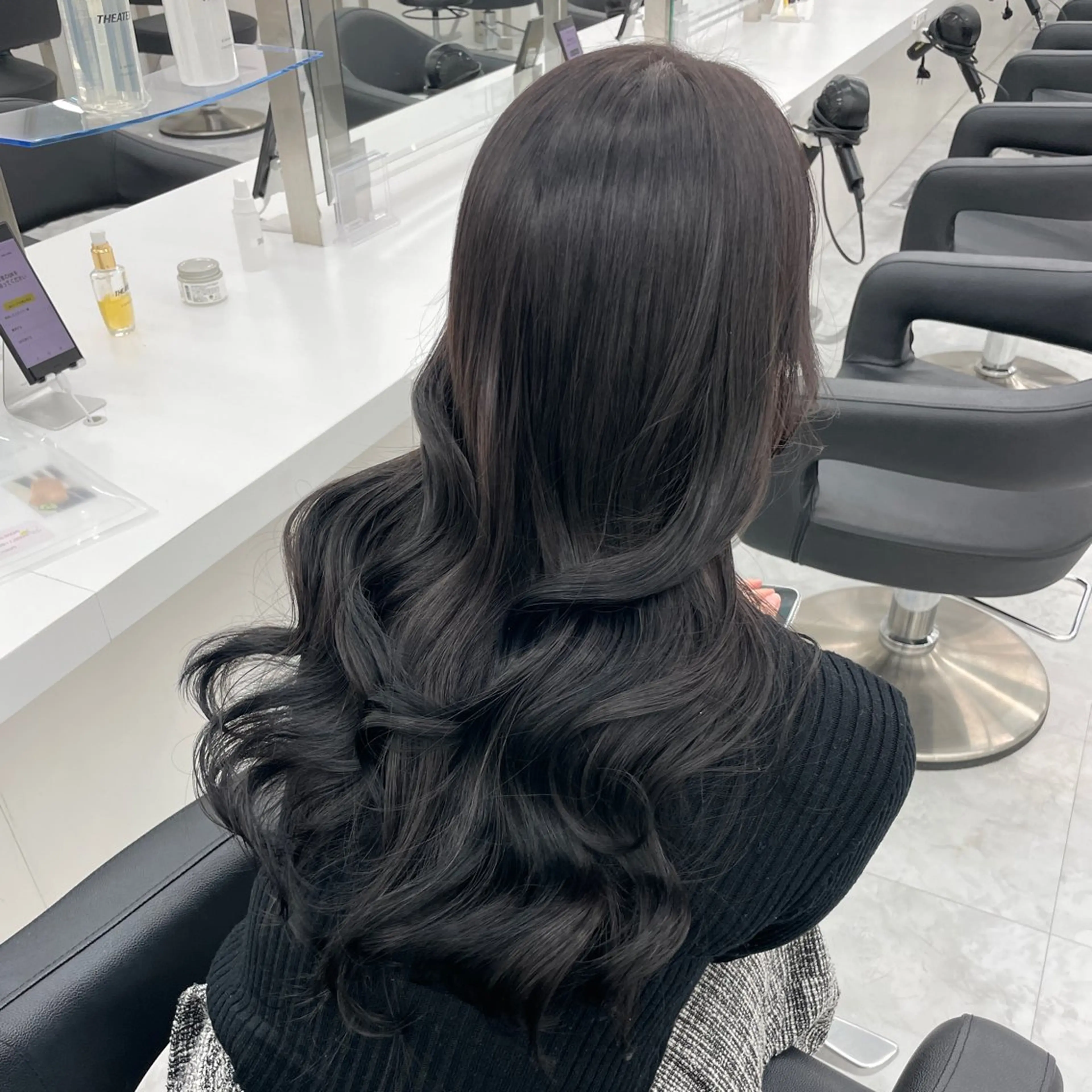 セミロング MOE 福岡韓国ヘア✧︎のヘアスタイル