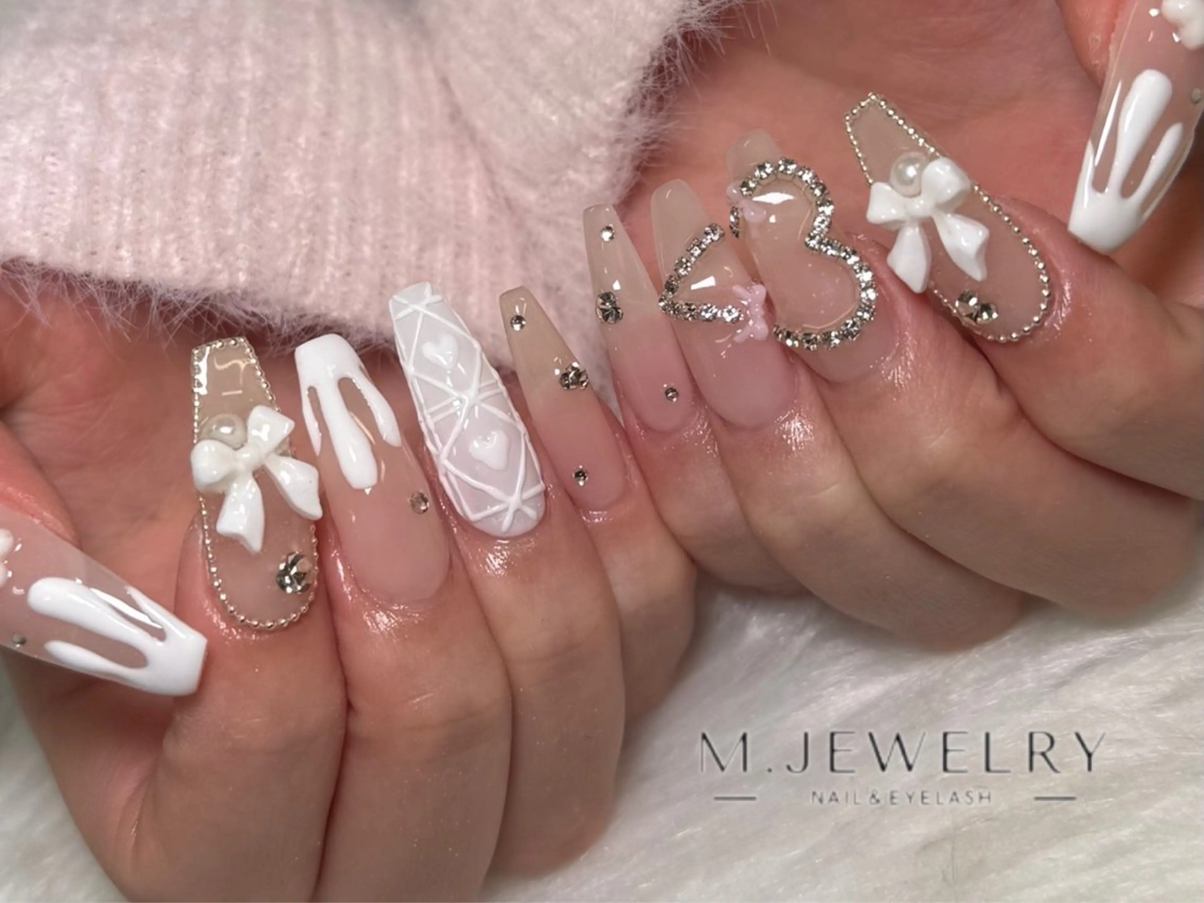 ネイル ハンドネイル M.JEWELRY REMI🎀五反野店のネイルデザイン