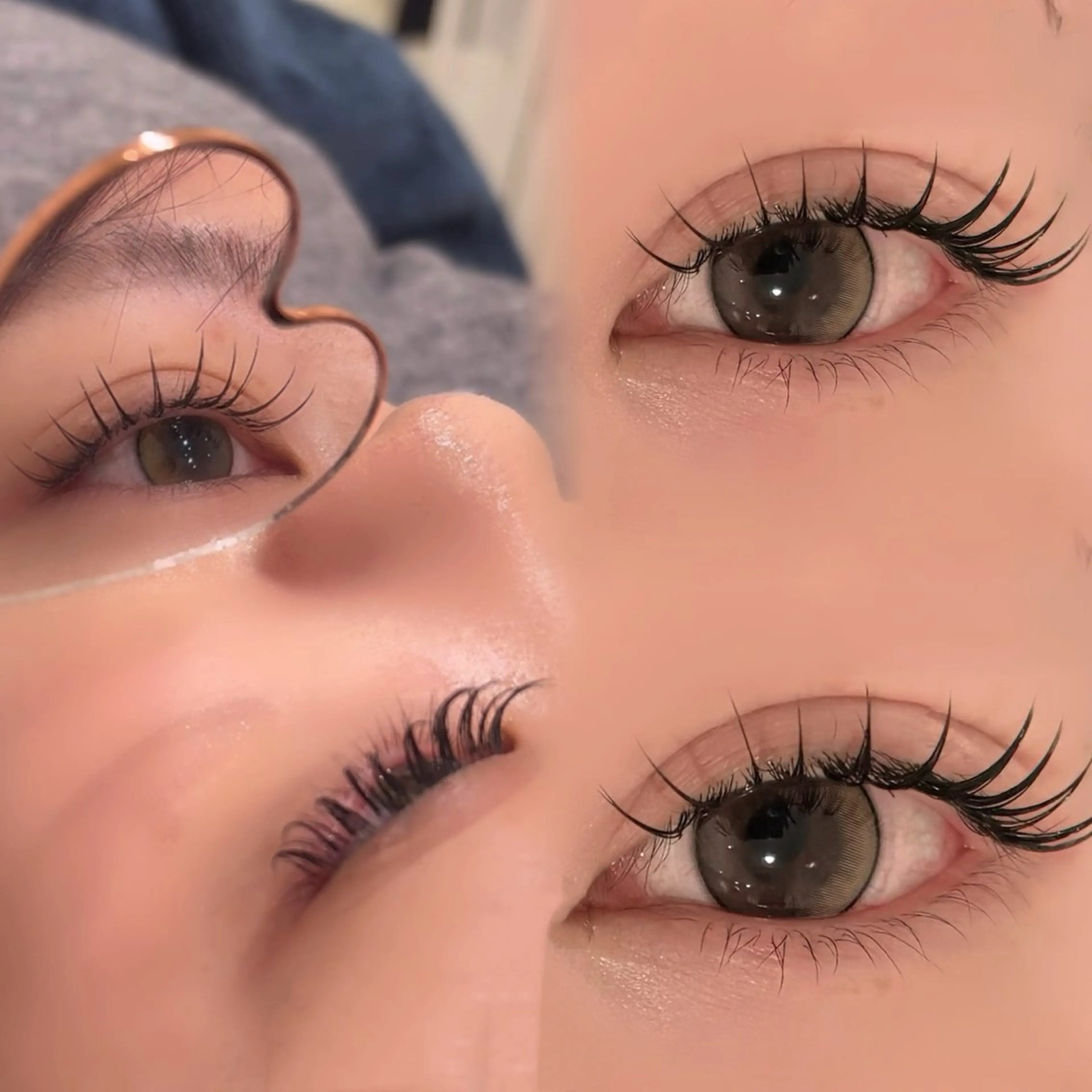 マツエク・マツパ マツエク ﾊﾙｶ🌷顔周り /レイヤーカットのヘアスタイル