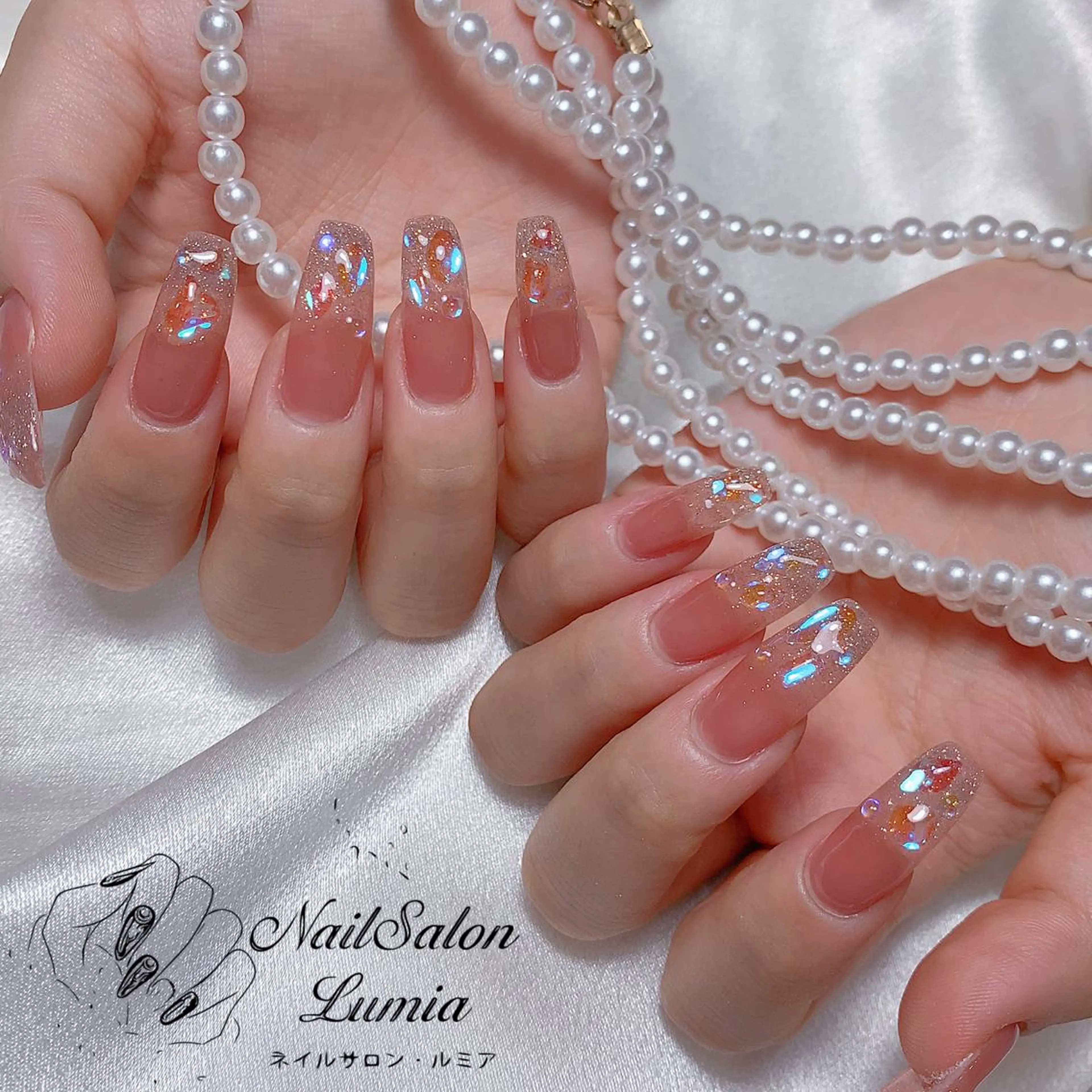 ネイル ハンドネイル ネイルサロン ルミア Lumia 店長のネイルデザイン