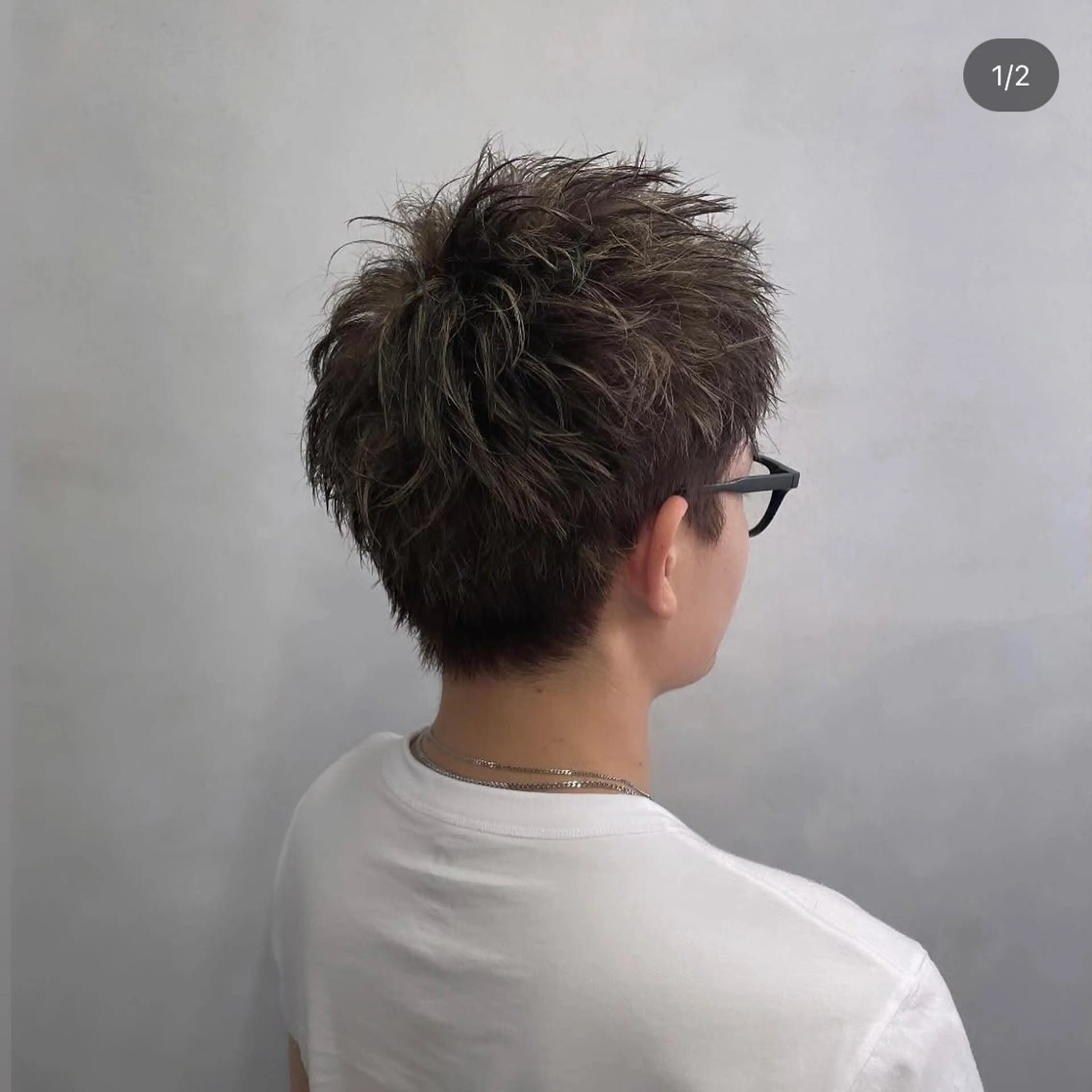 メンズカット＋炭酸シャンプークレンジングの写真