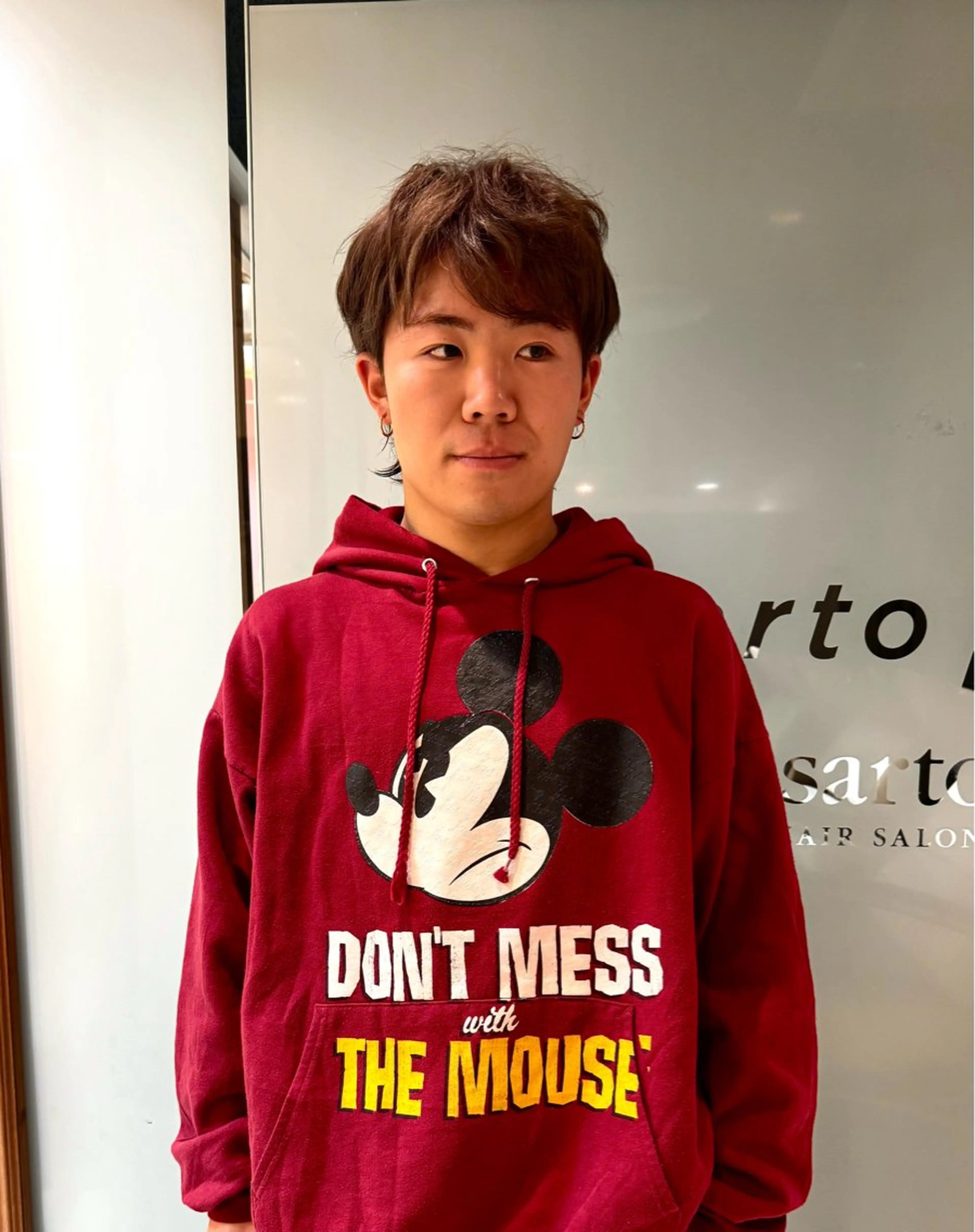 メンズ カット ヘアカラー トリートメント タツキ／レイヤー／ パーマ／艶カラーのヘアスタイル