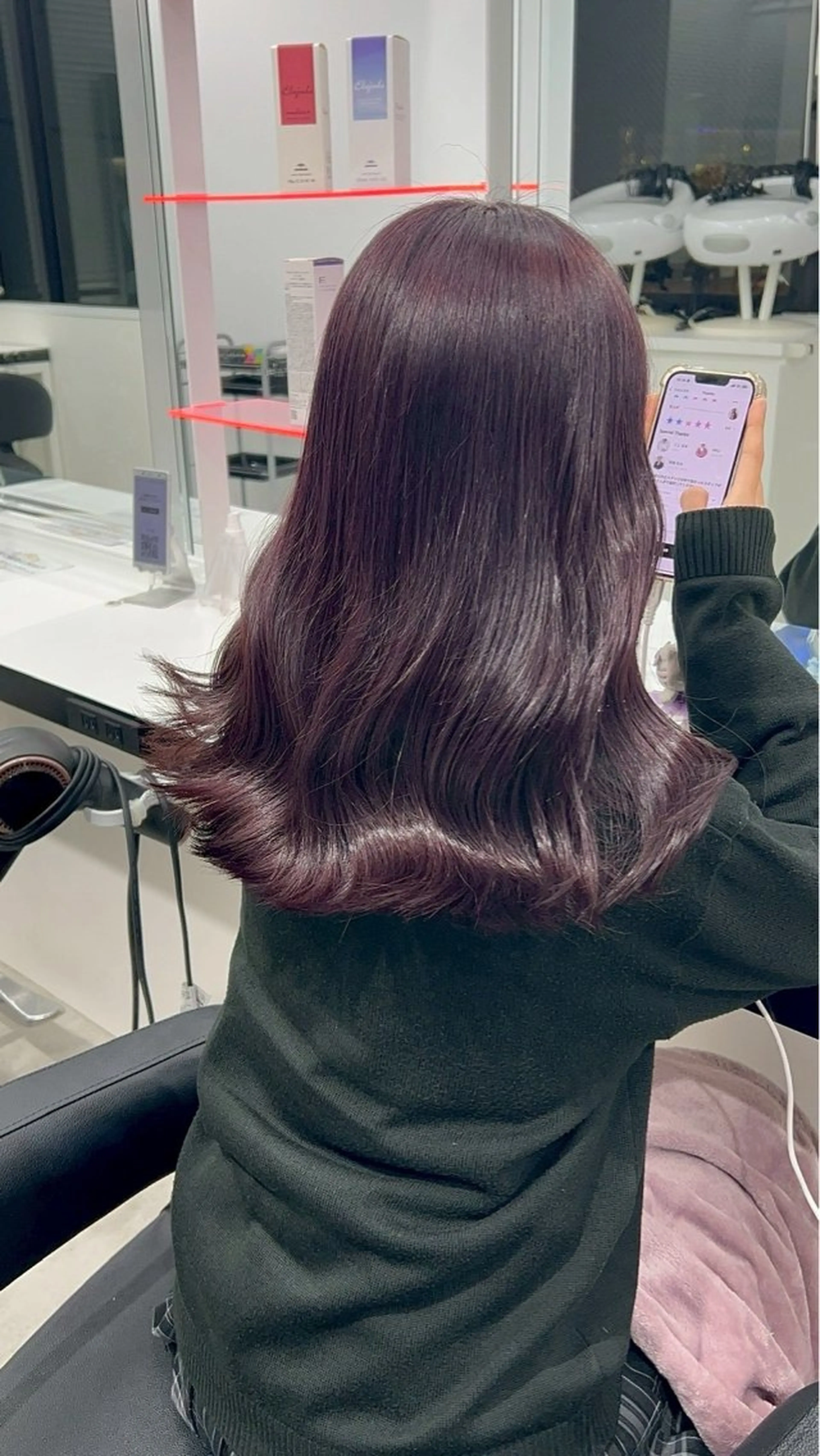 ロング カラー ヘアカラー トリートメント 韓国風カラー🇰🇷 /kotona️🫧のヘアスタイル