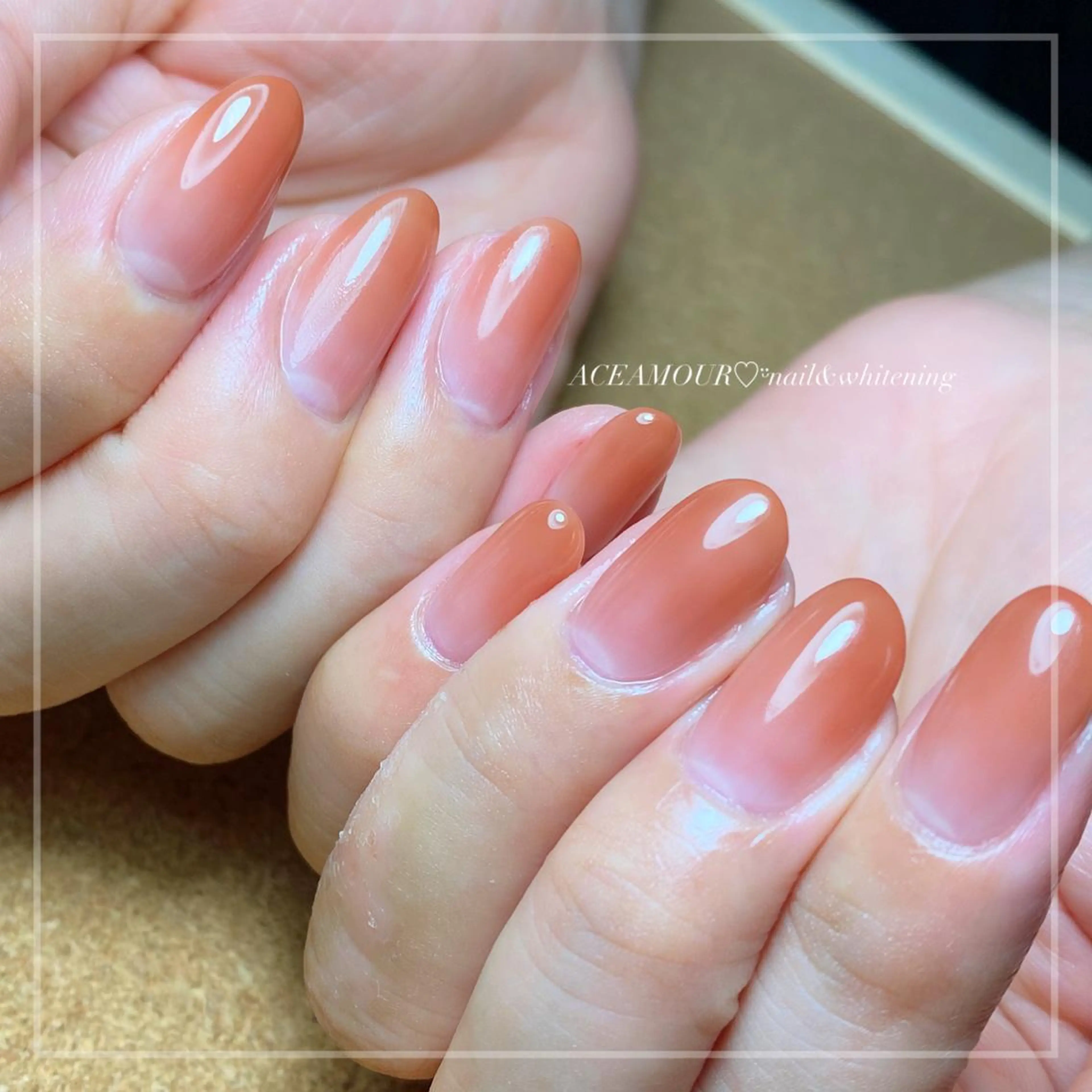 ネイル ジェルネイル ネイル/耳つぼ /新ホワイトニングのネイルデザイン