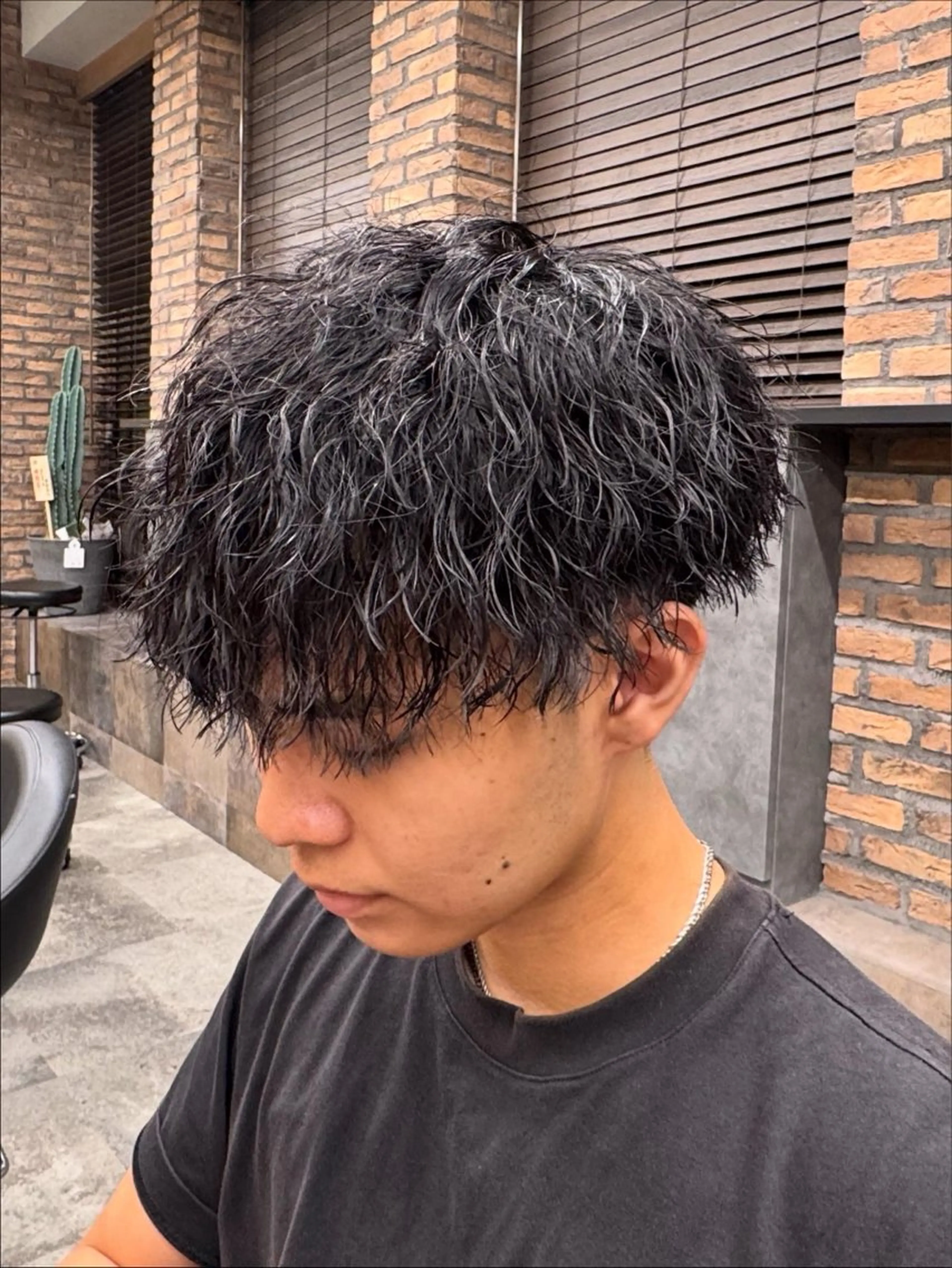 パーマ メンズ カット パーマ パーマ特化/ MANARUのヘアスタイル