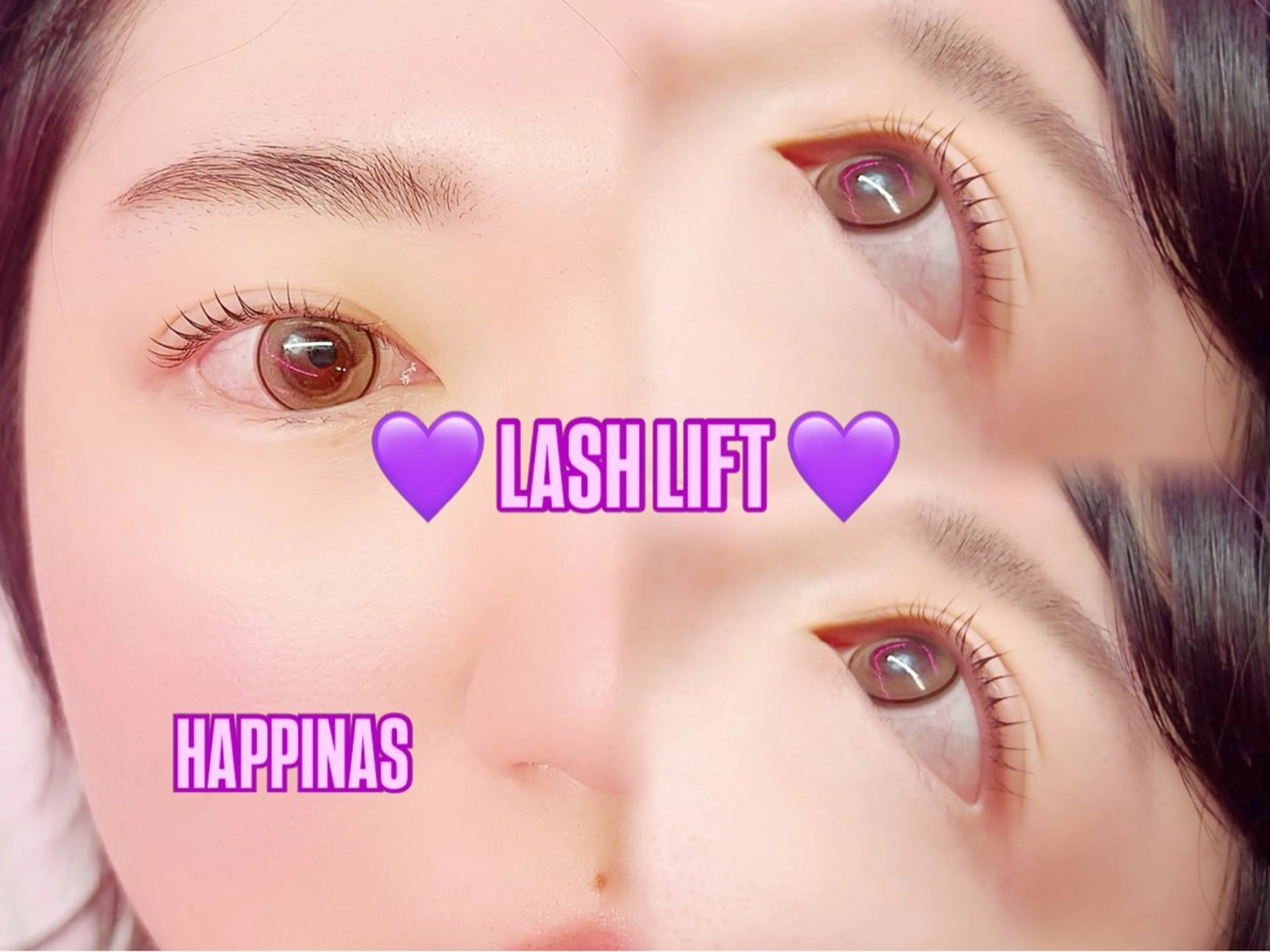 マツエク・マツパ 一重×まつ毛パーマ マツパ HAPPINAS COCONA🥥のマツエク・マツパデザイン