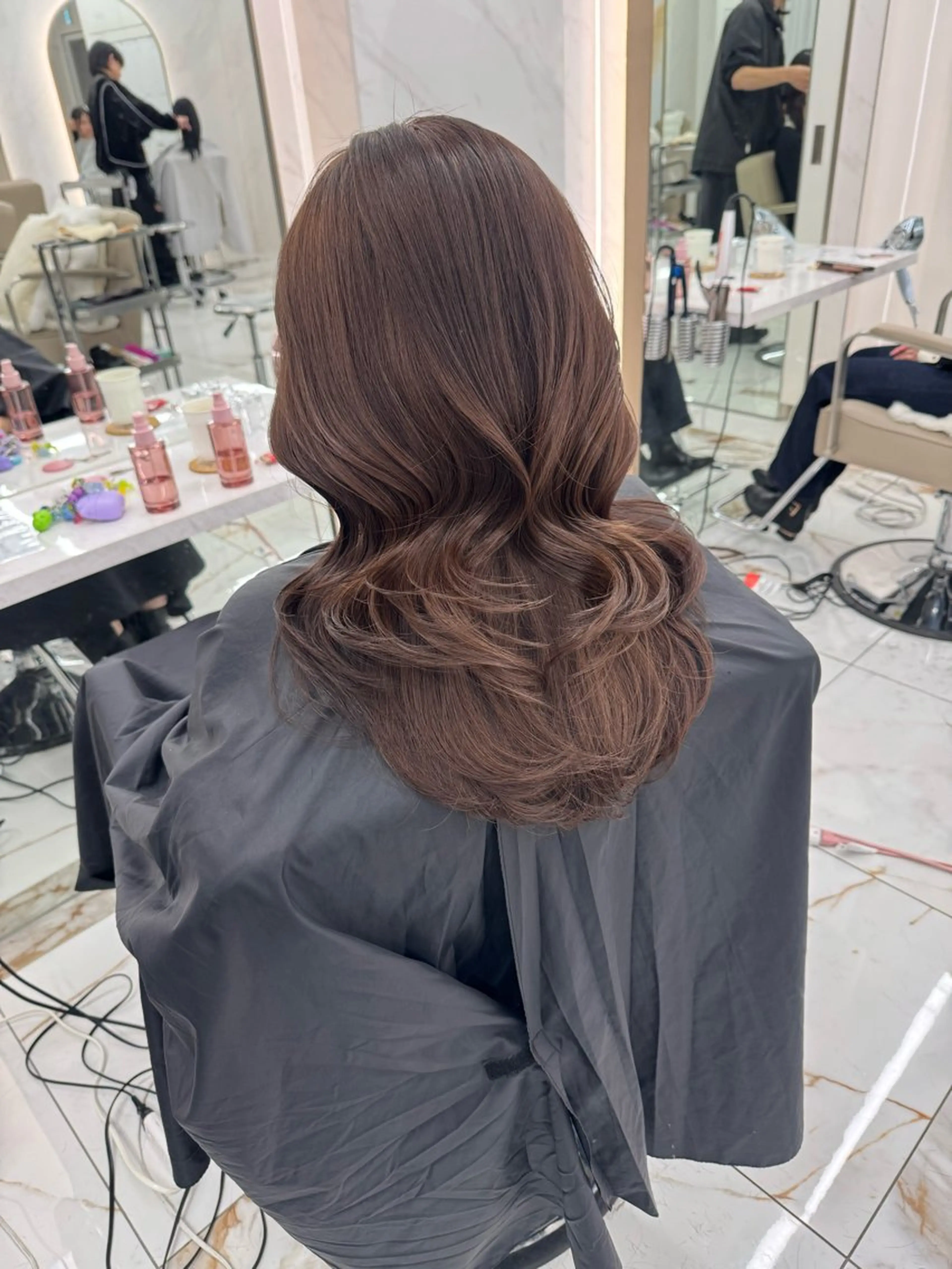 セミロング カラー カット ヘアカラー トリートメント ヘアセット 栄美容師/kiti /ボブ/ケントのヘアスタイル