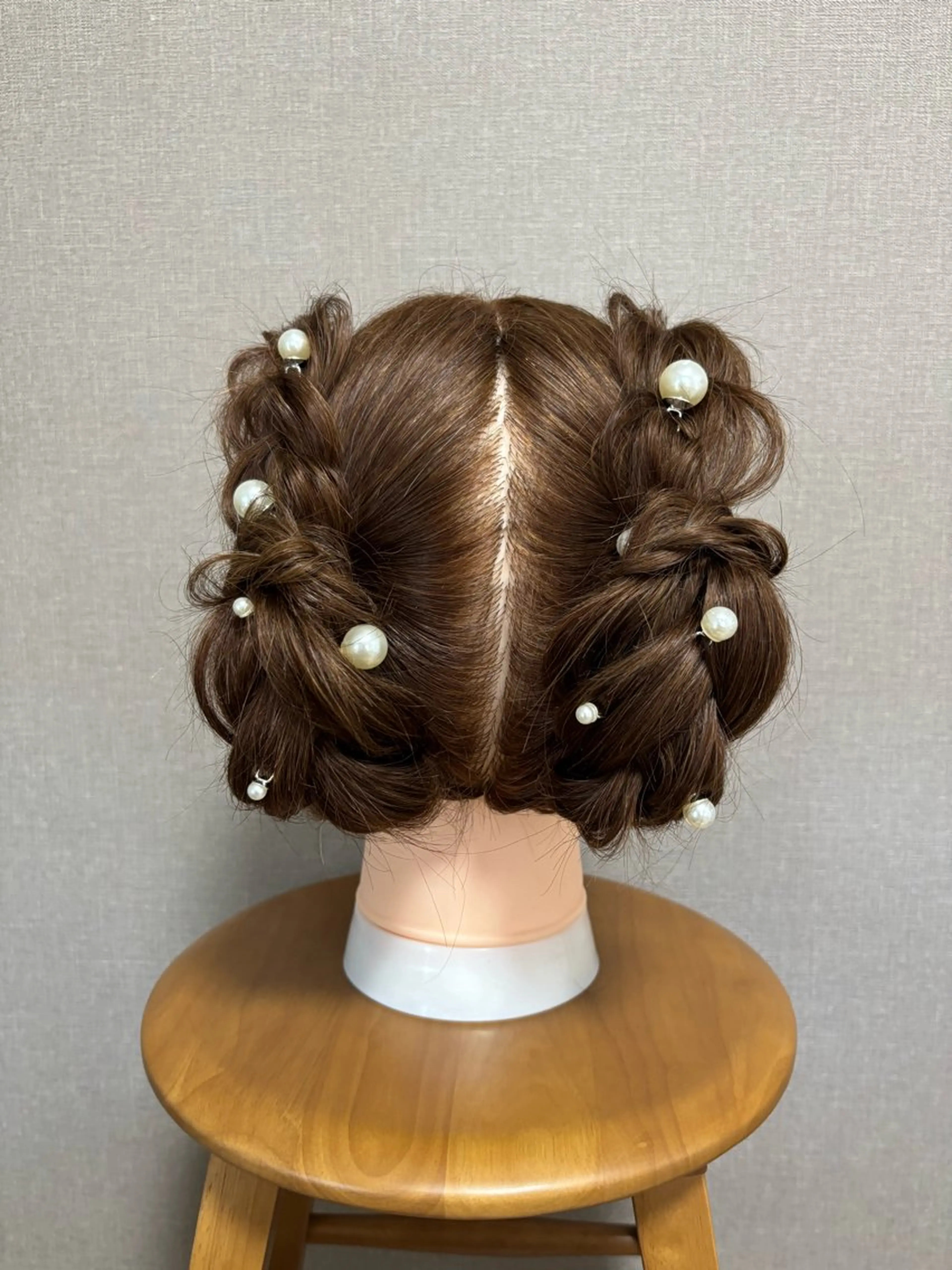 ミニモ限定🫧ヘアセット🎀結婚式お呼ばれヘア👰🏼♀️💐の写真