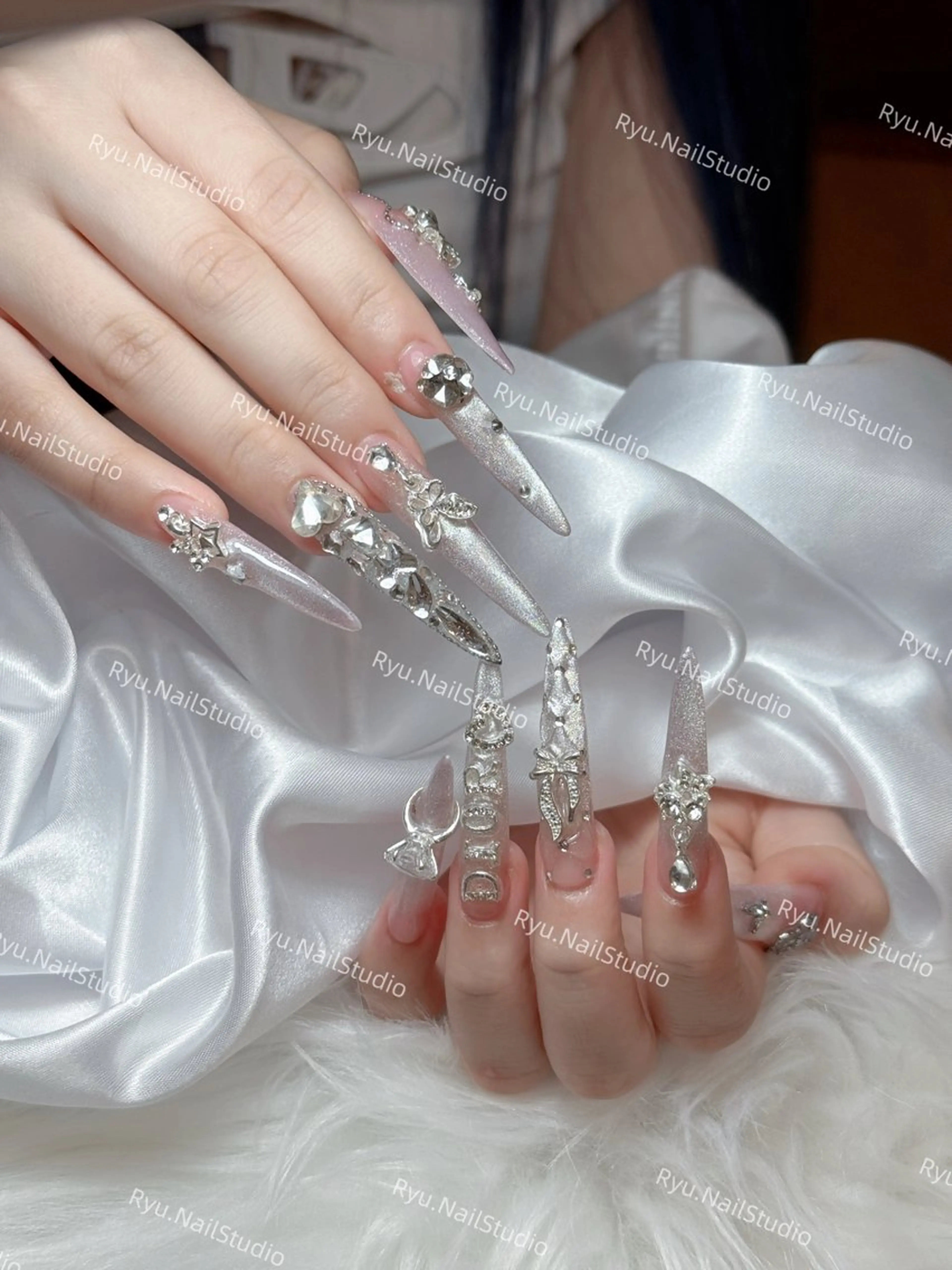 ネイル アートネイル ジェルネイル ニュアンスネイル シンプルネイル ネイルチップ Ryu nail studioのネイルデザイン