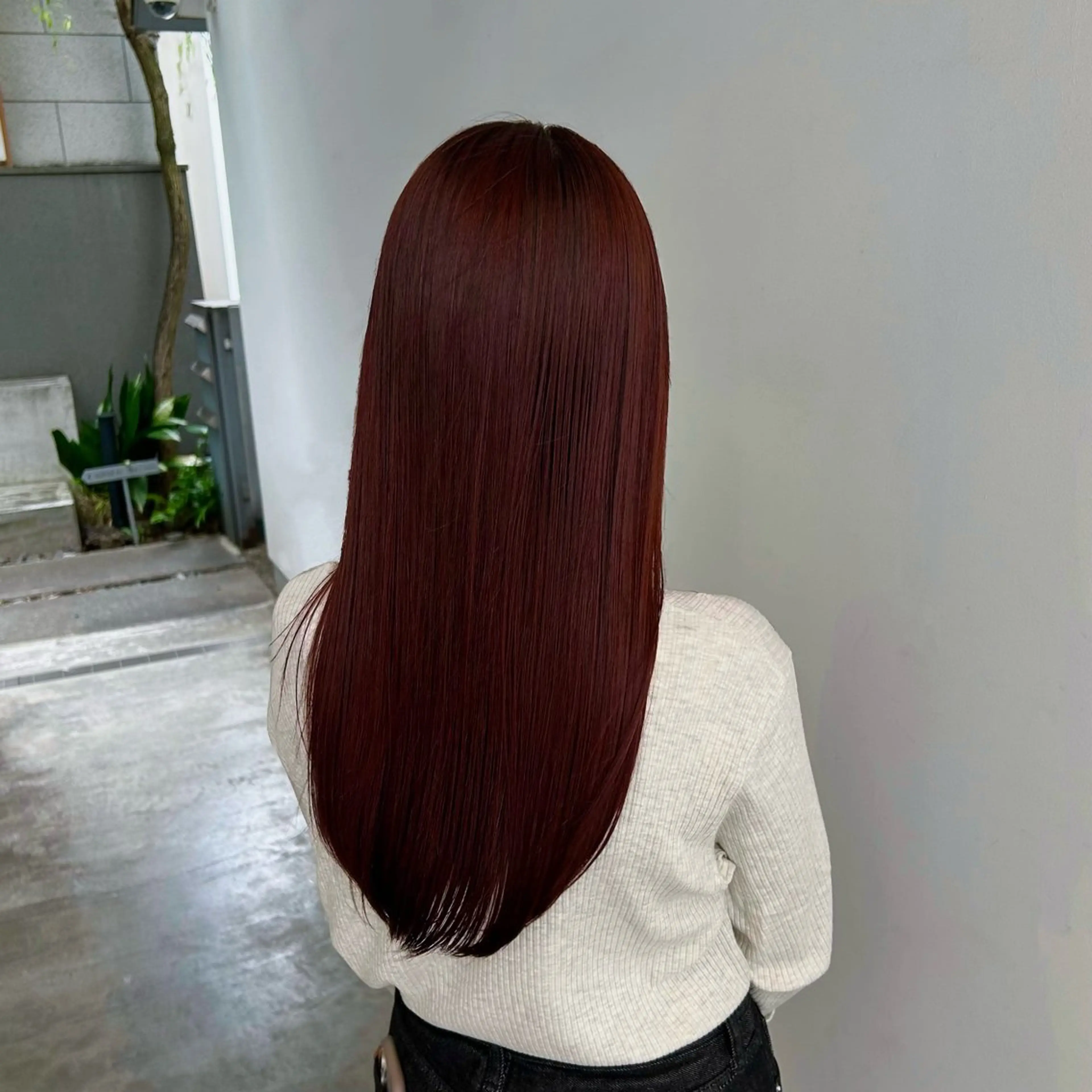 ロング カラー カット ヘアカラー トリートメント ミシン /サラ 🌿のヘアスタイル