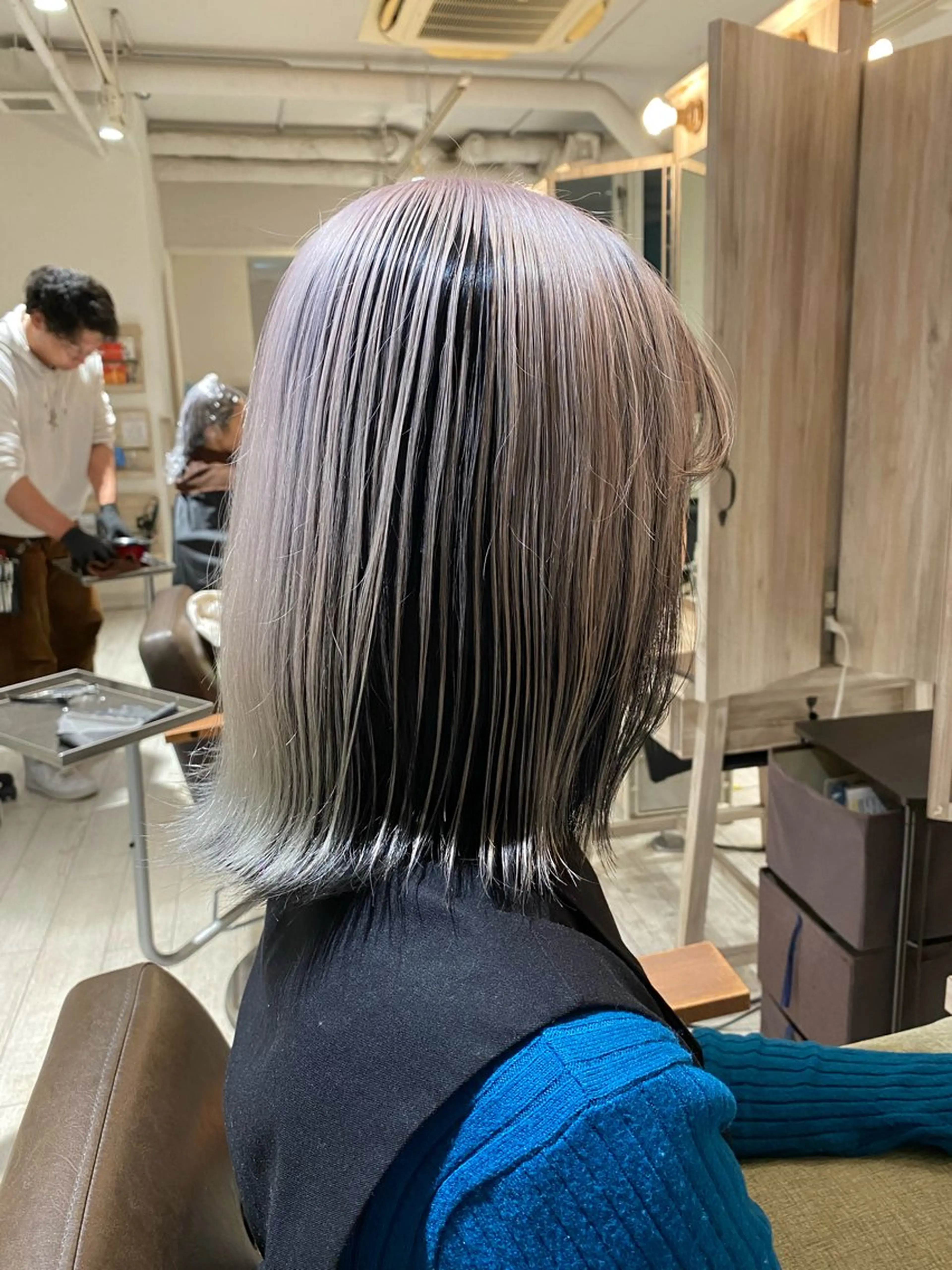 カラー ヘアカラー 韓国風／ハイトーン 砂原洋介のヘアスタイル