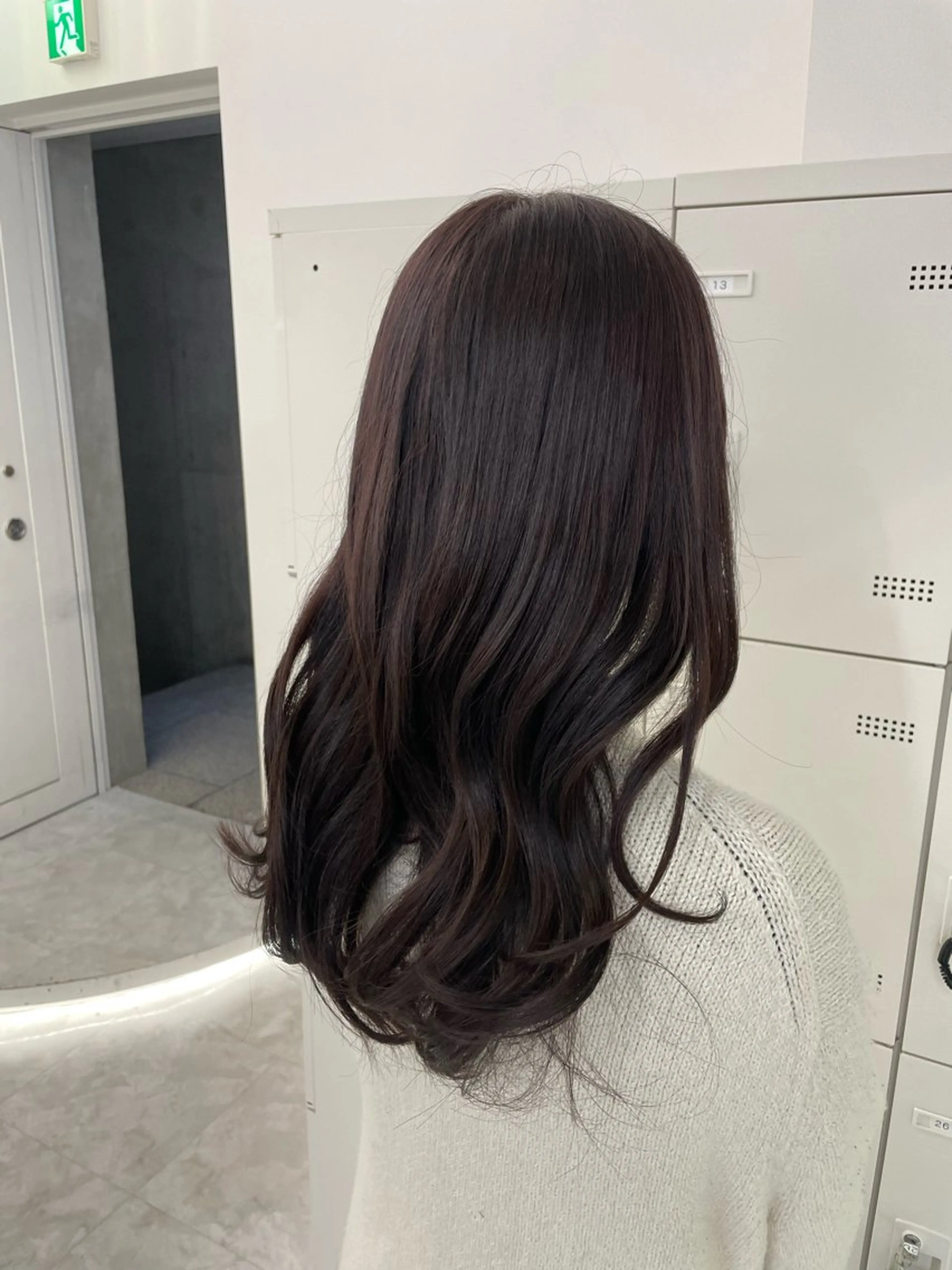 ロング カラー 中韓レイヤー/ ブラウン🤎はやとのヘアスタイル