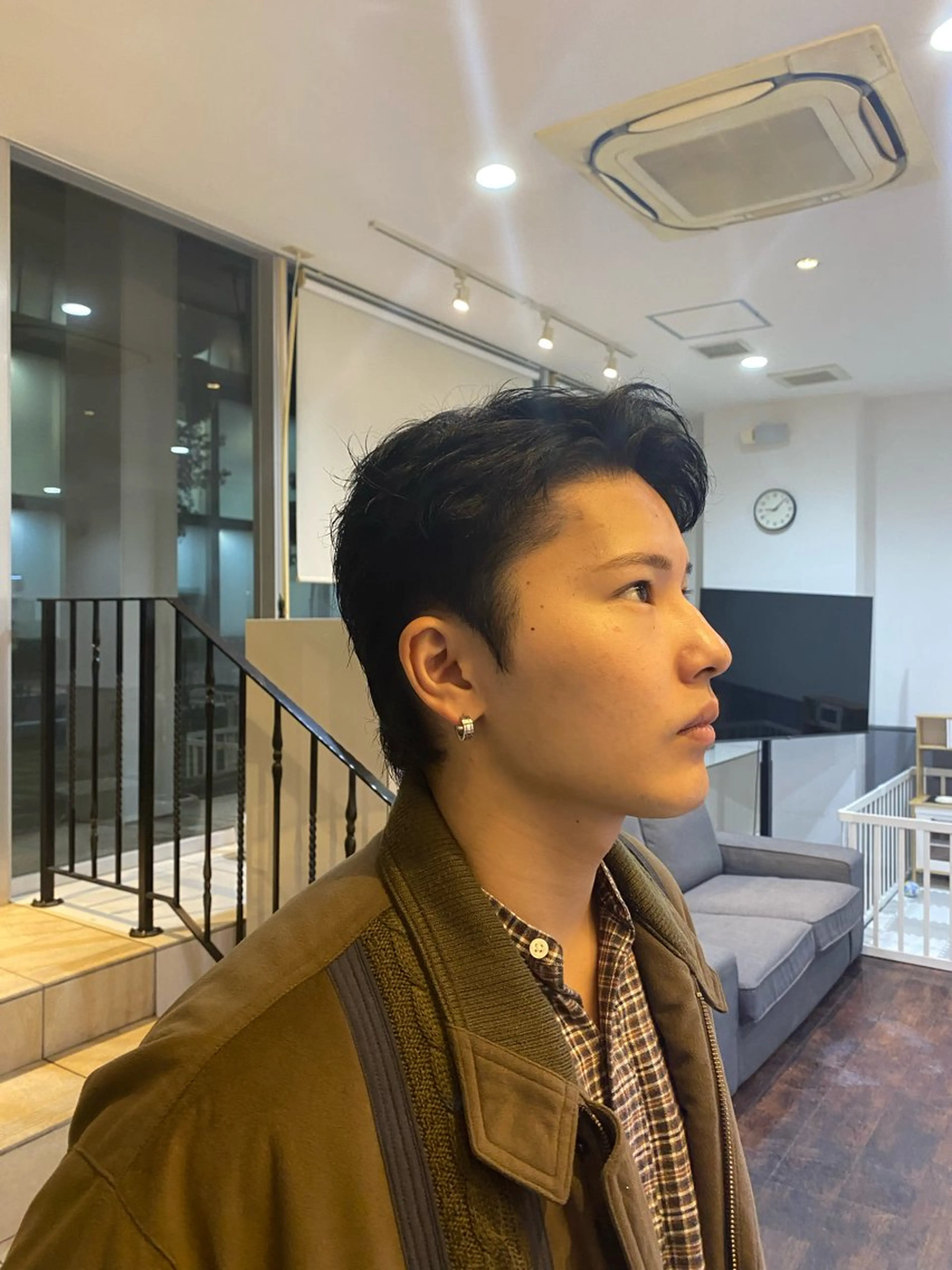 ショート レイヤー支持no.1 ☆笠原翔一のヘアスタイル