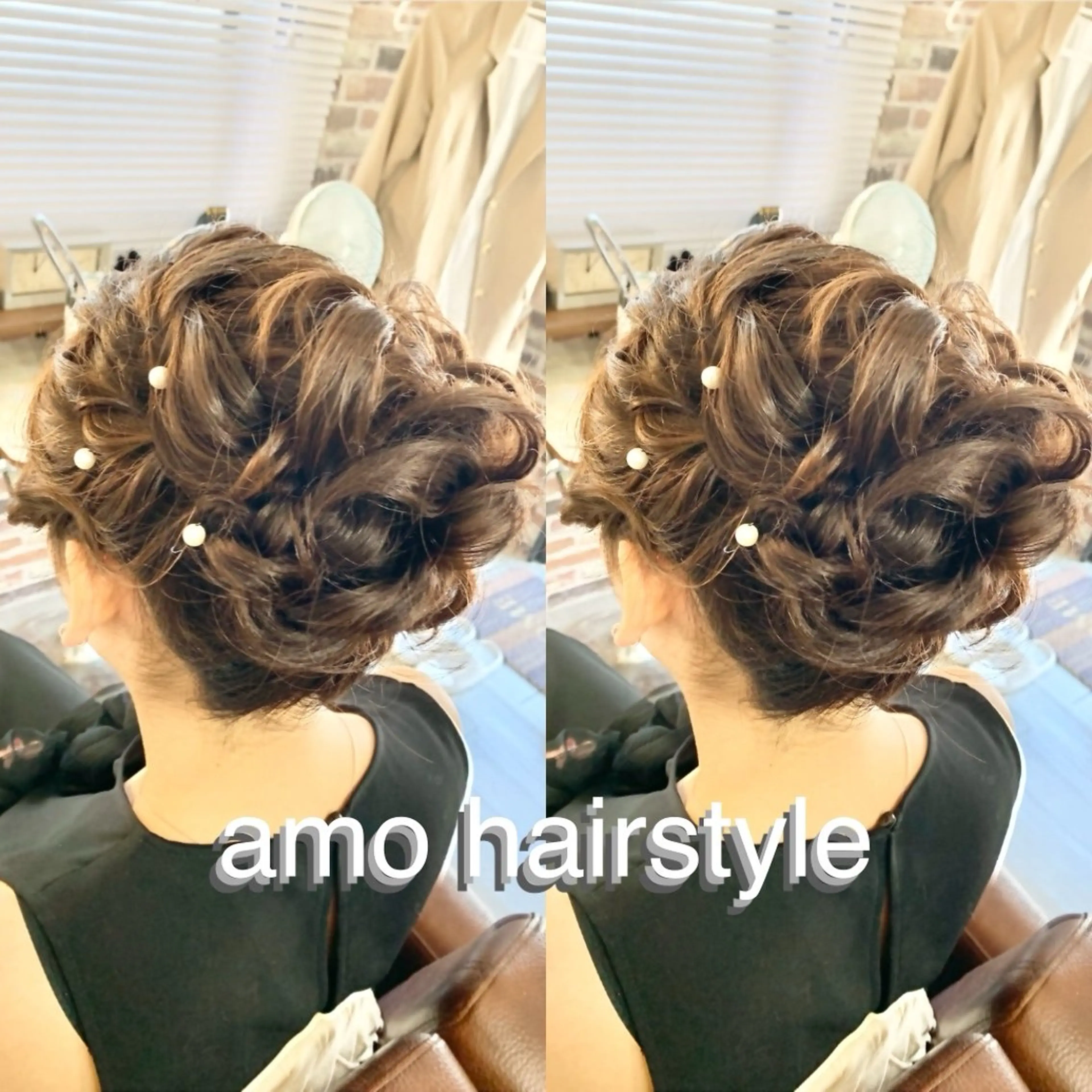 ヘアアレンジ ヘアセット a moのマツエク・マツパデザイン