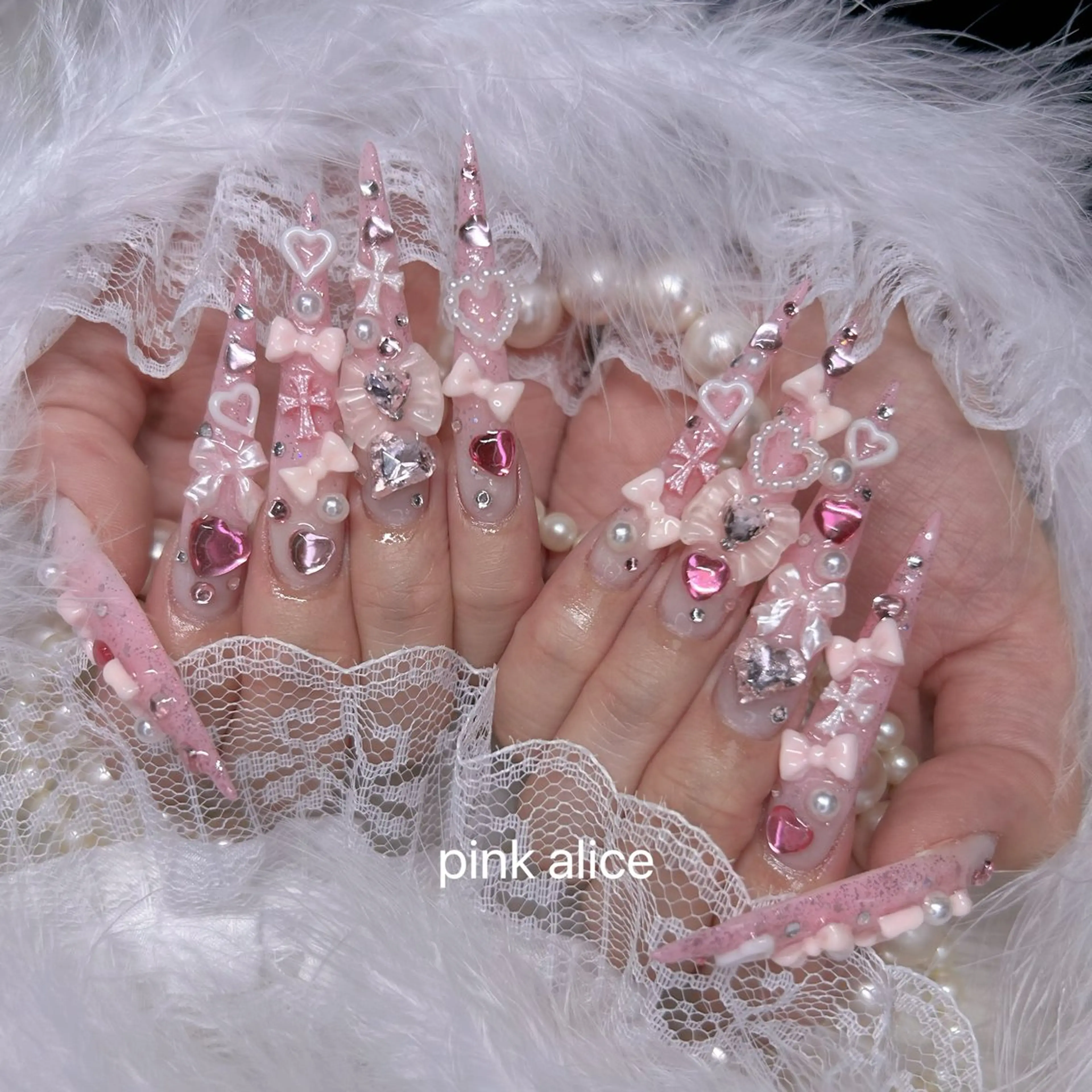 ネイル nail salon Pink Aliceのネイルデザイン