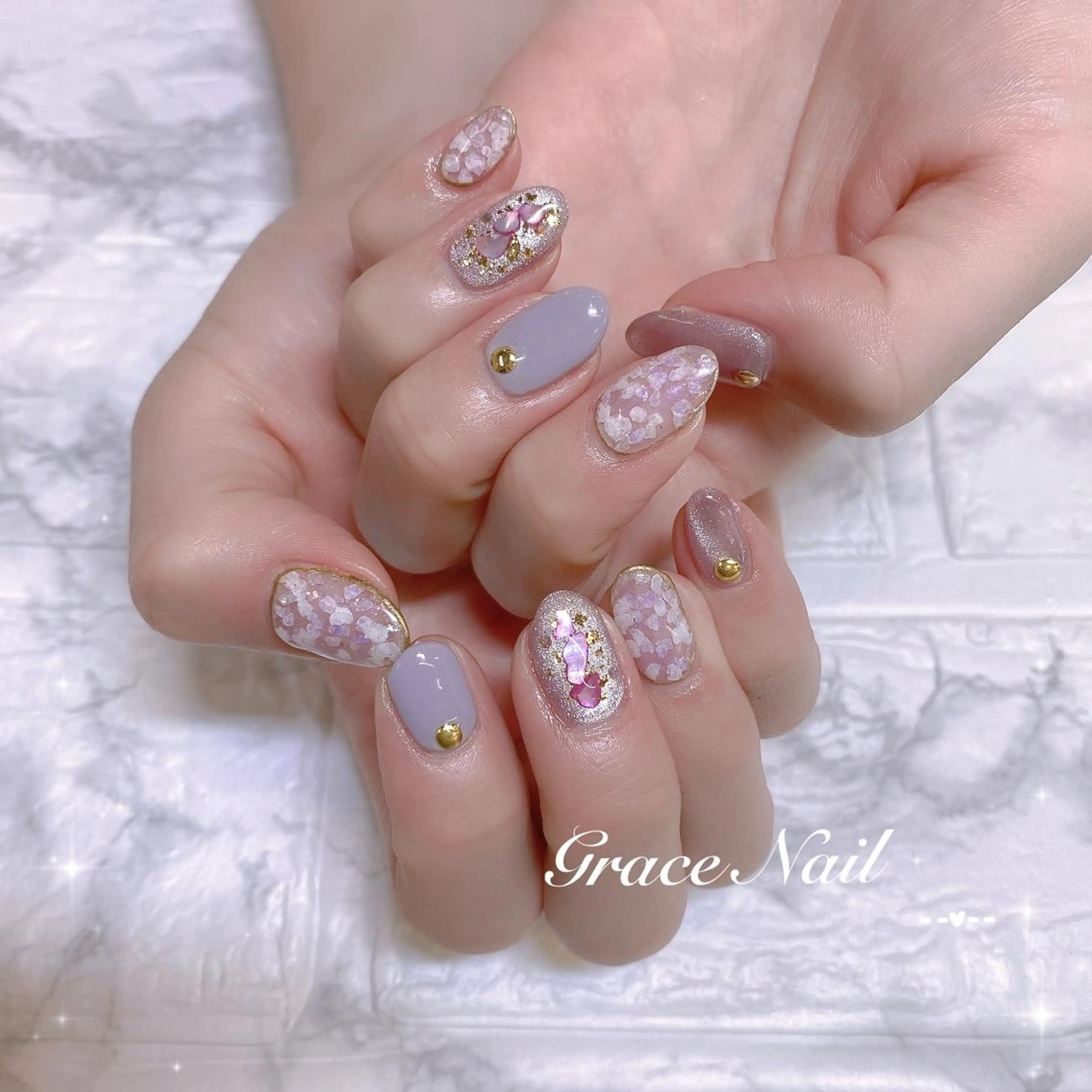 ネイル ☆*。Grace Nail。*☆のネイルデザイン
