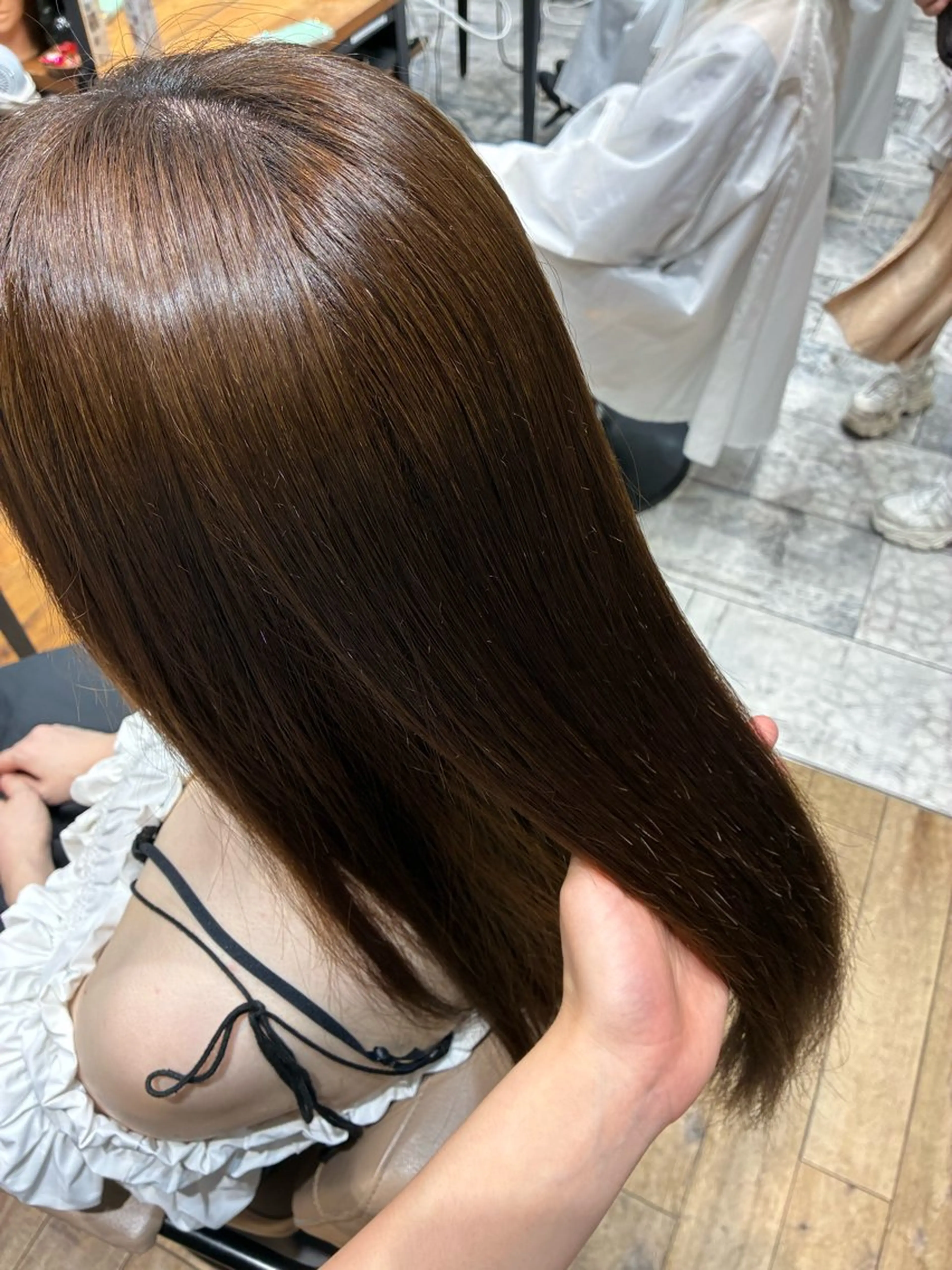 ロング 山口 寧々のヘアスタイル