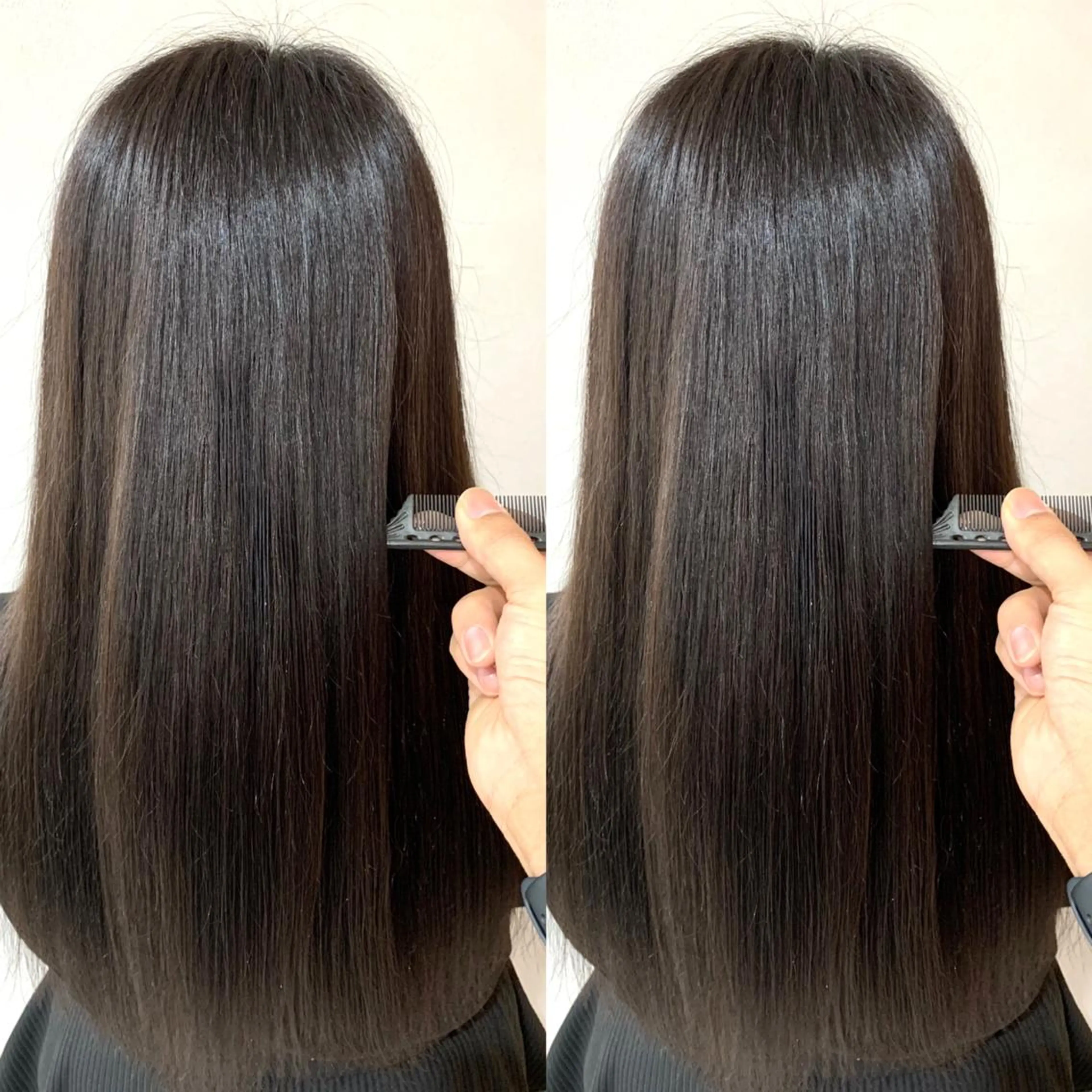 ロング 髪質改善 髪質改善カラーのヘアスタイル