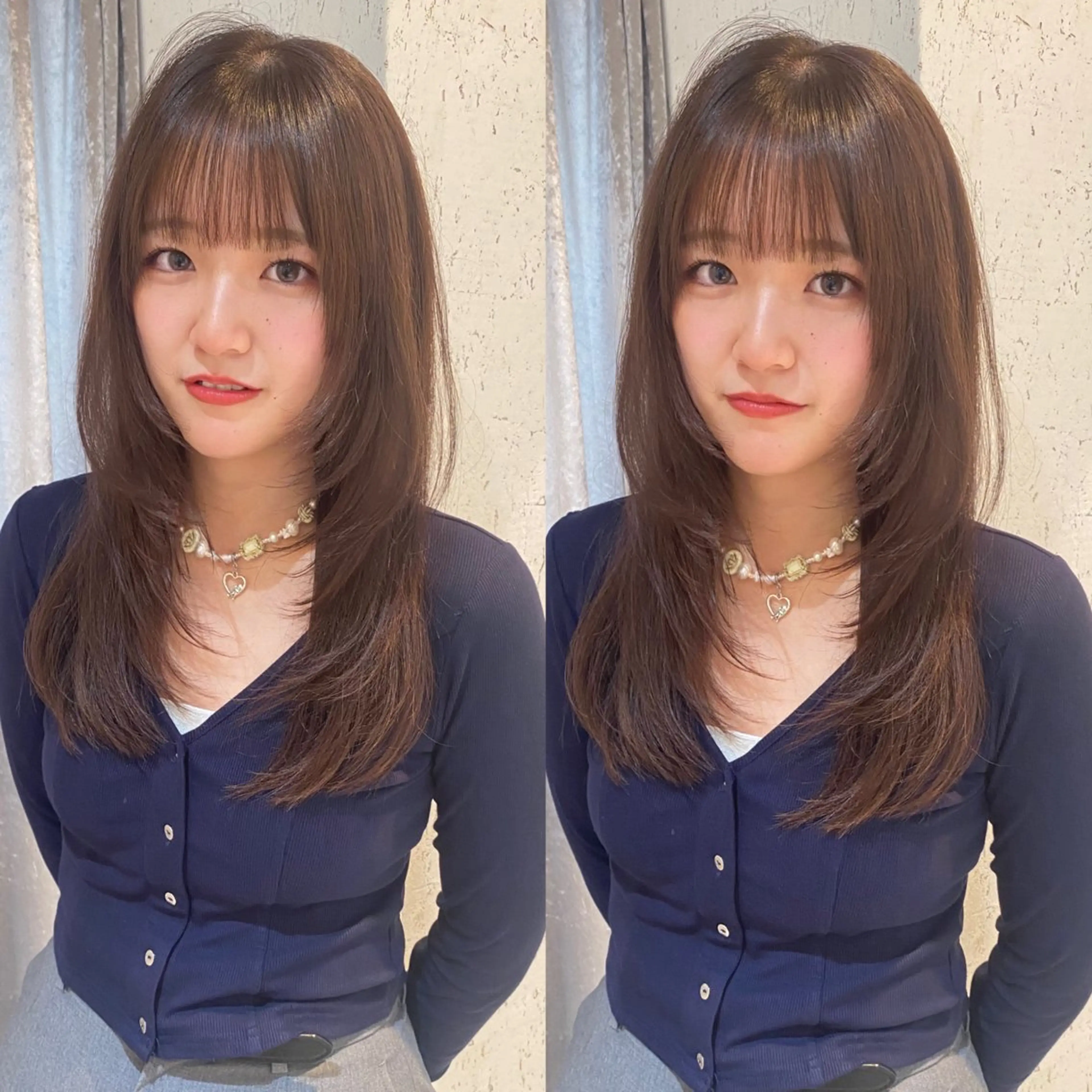 ロング カラー カット ヘアカラー トリートメント mai / linoah˚✧のヘアスタイル