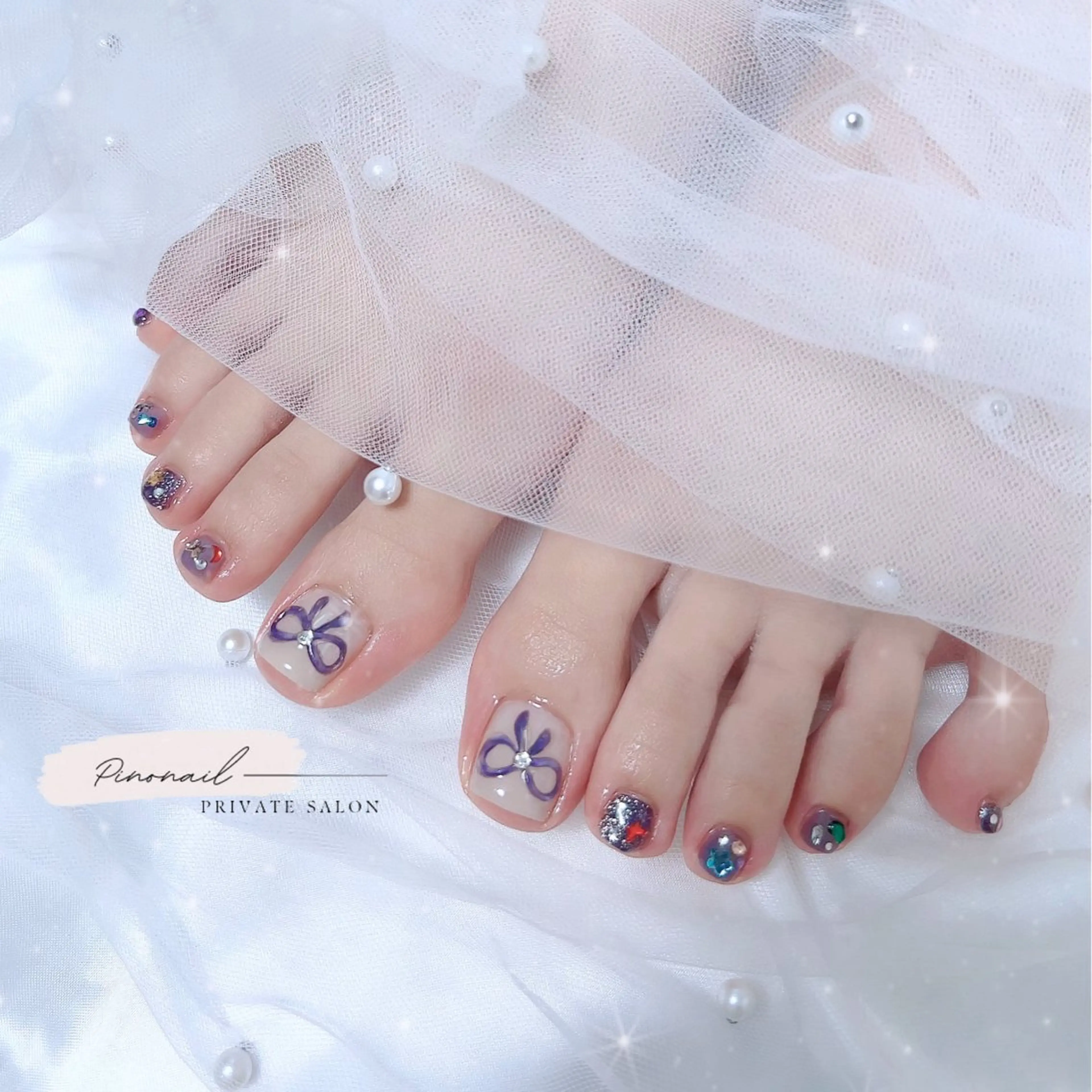 ネイル フットネイル Pino Nailのネイルデザイン