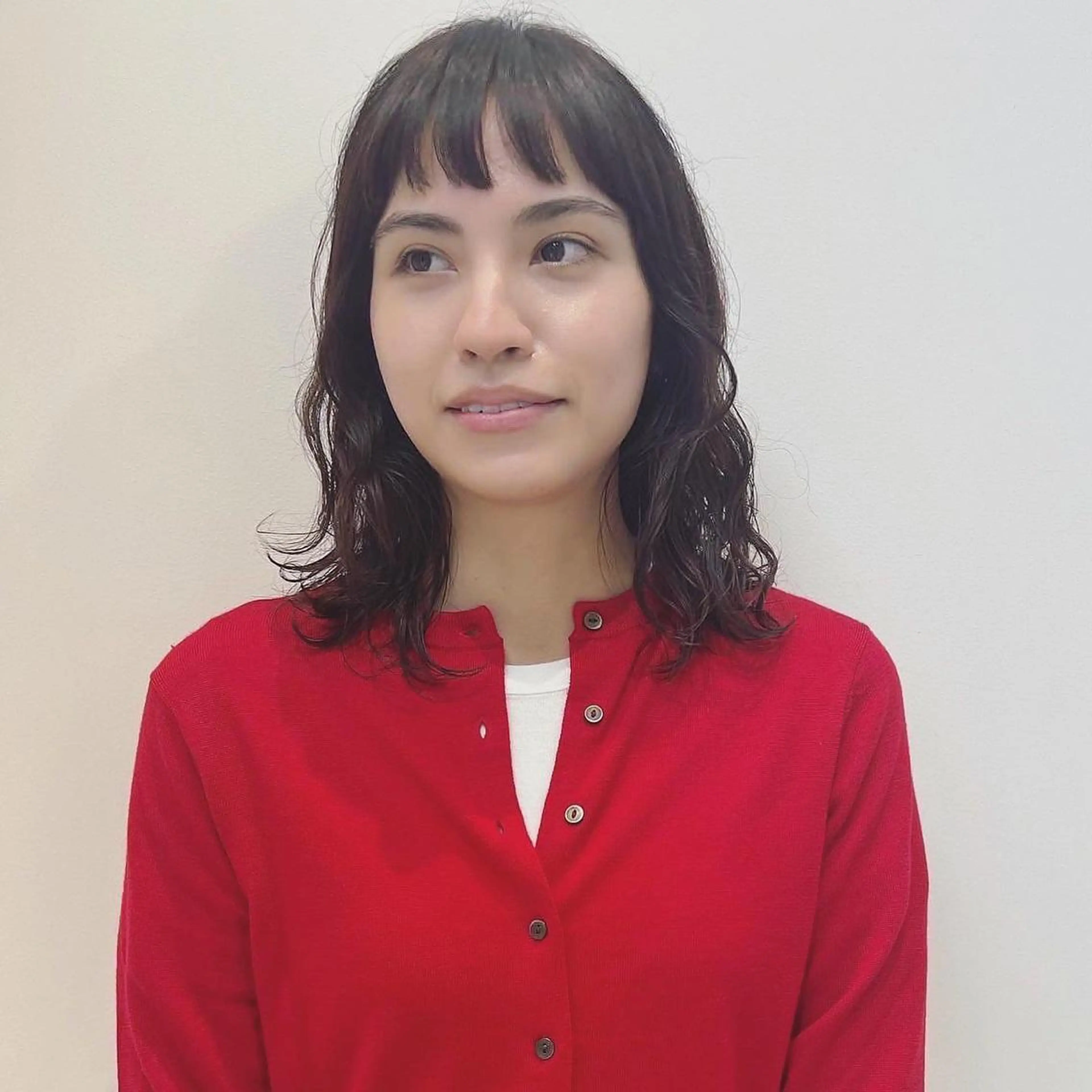 ミディアム カラー パーマ rougy所属・ベリーショート/ パーマ/shioriのヘアスタイル