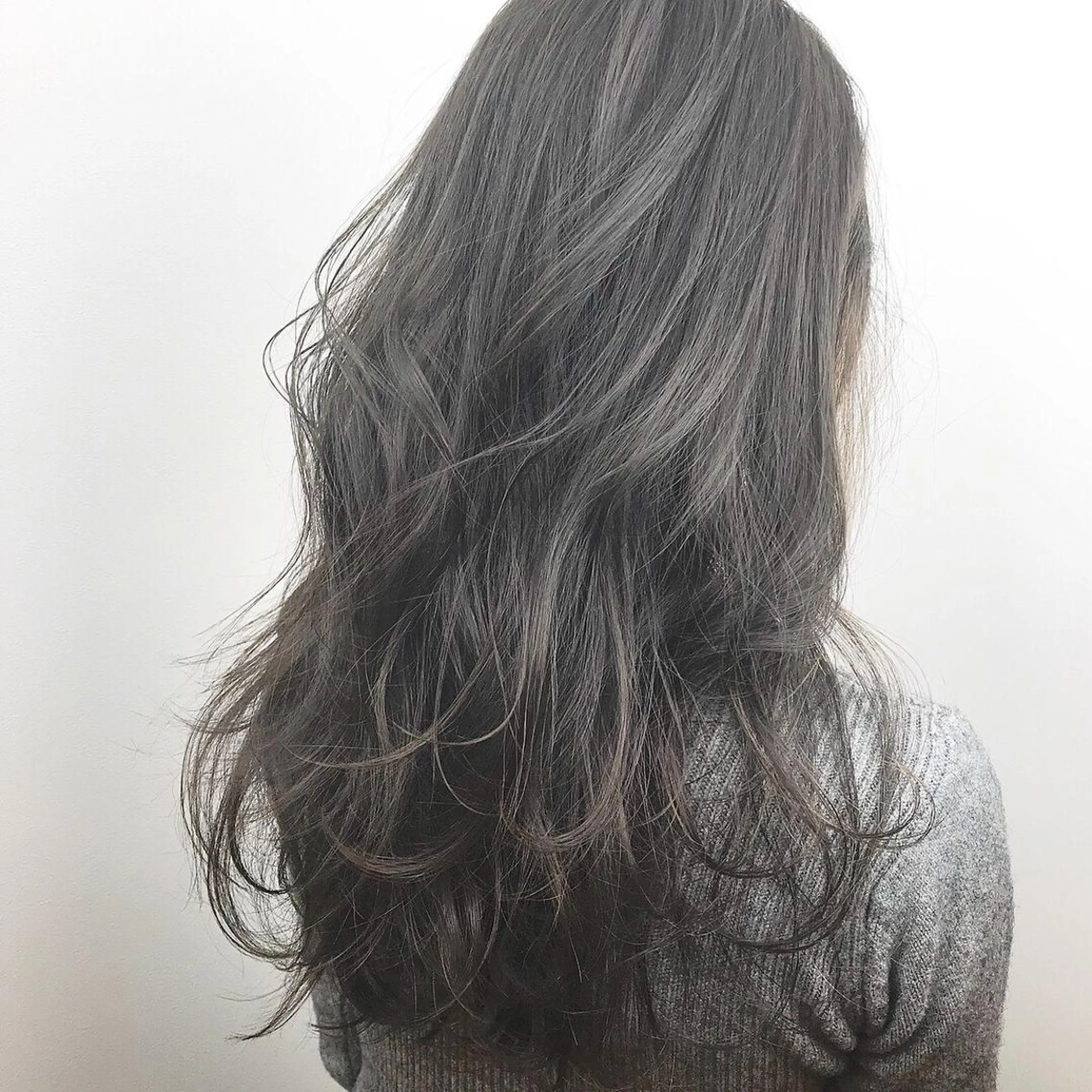 ロング カラー 酸性ストレート/ブリ ーチなし/中村 匠のヘアスタイル