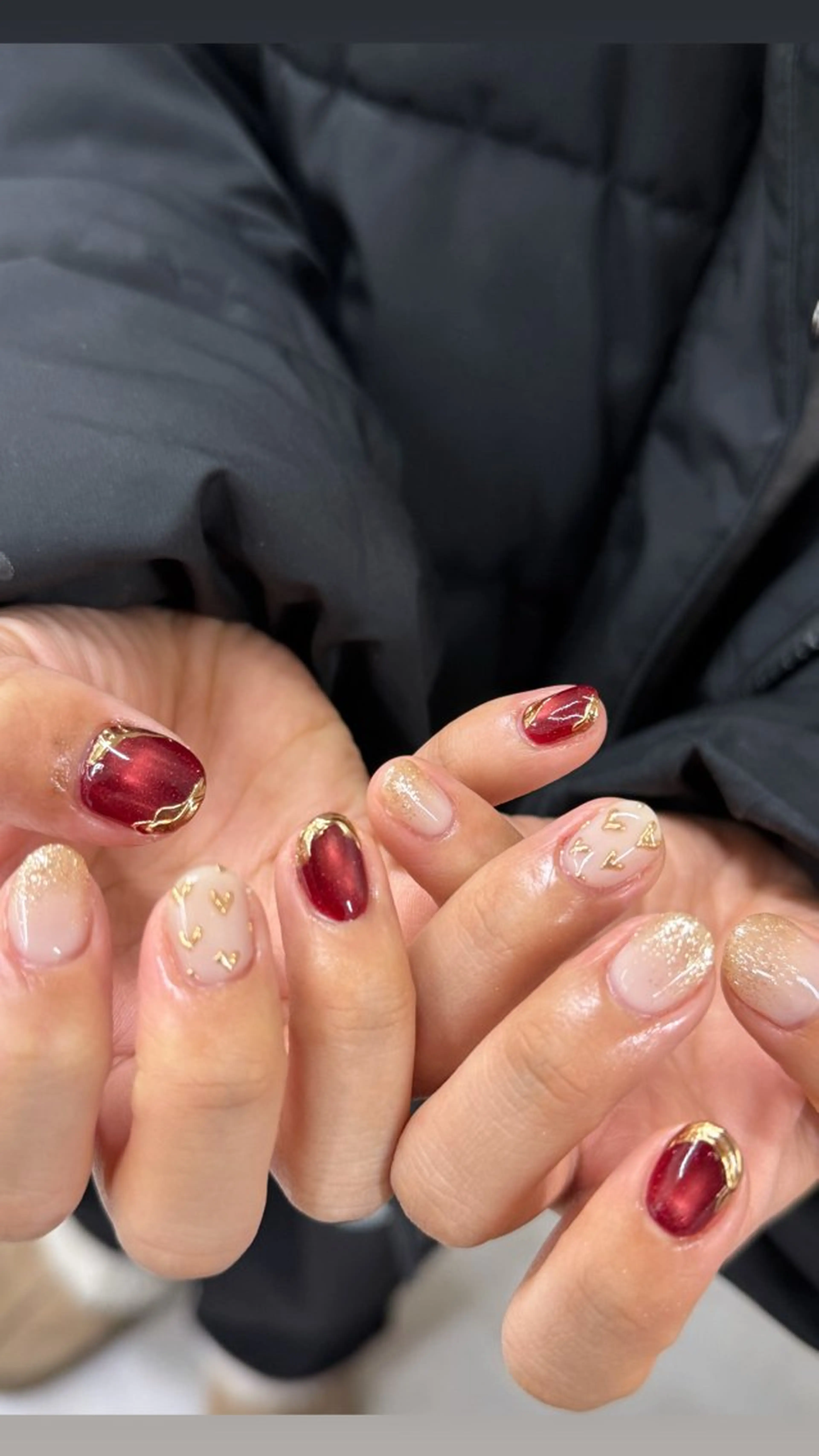 ネイル バレンタイン Ihoji Hotaruのネイルデザイン