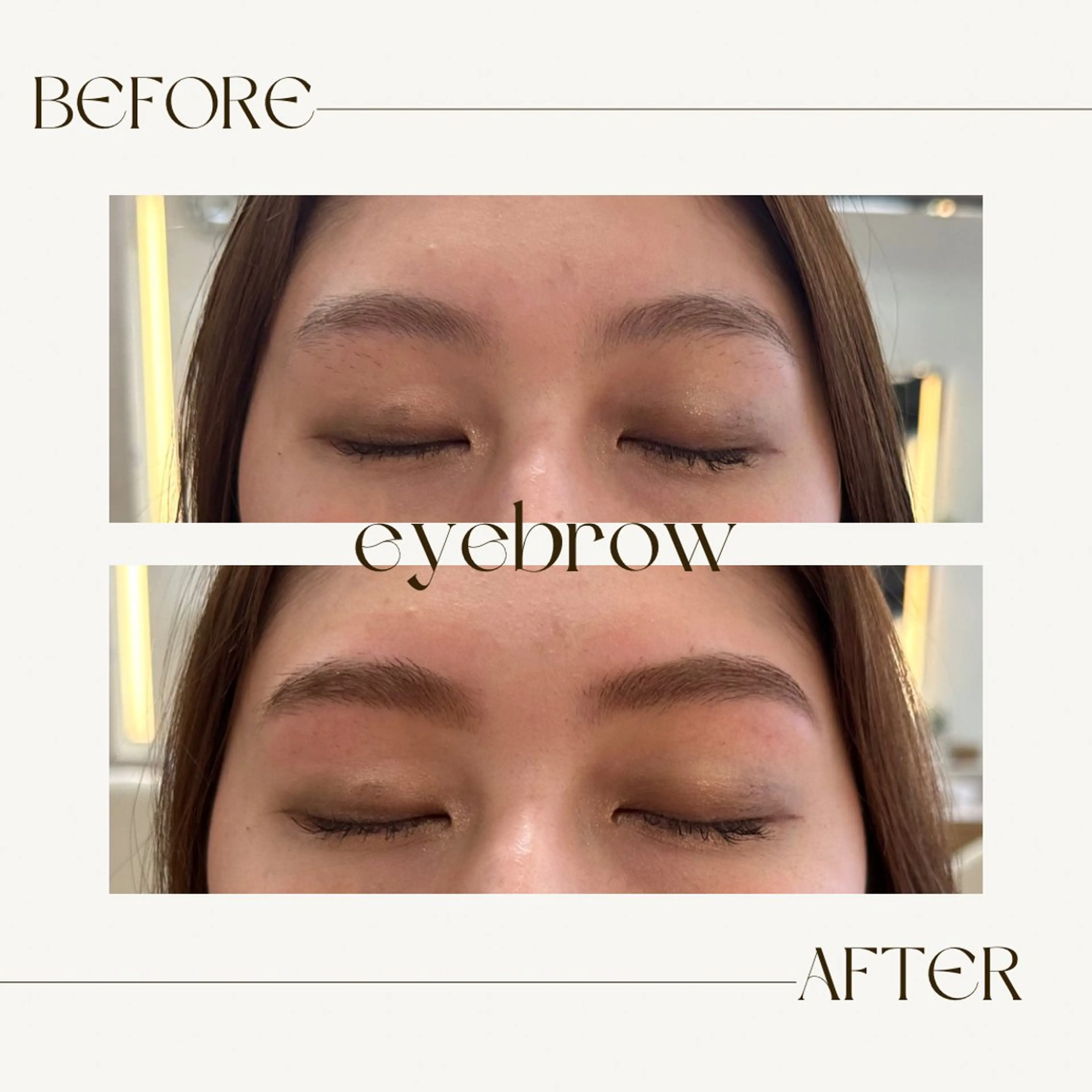 アイブロウ ハイトーン/暖色/ 眉/メイク/Rinaのヘアスタイル