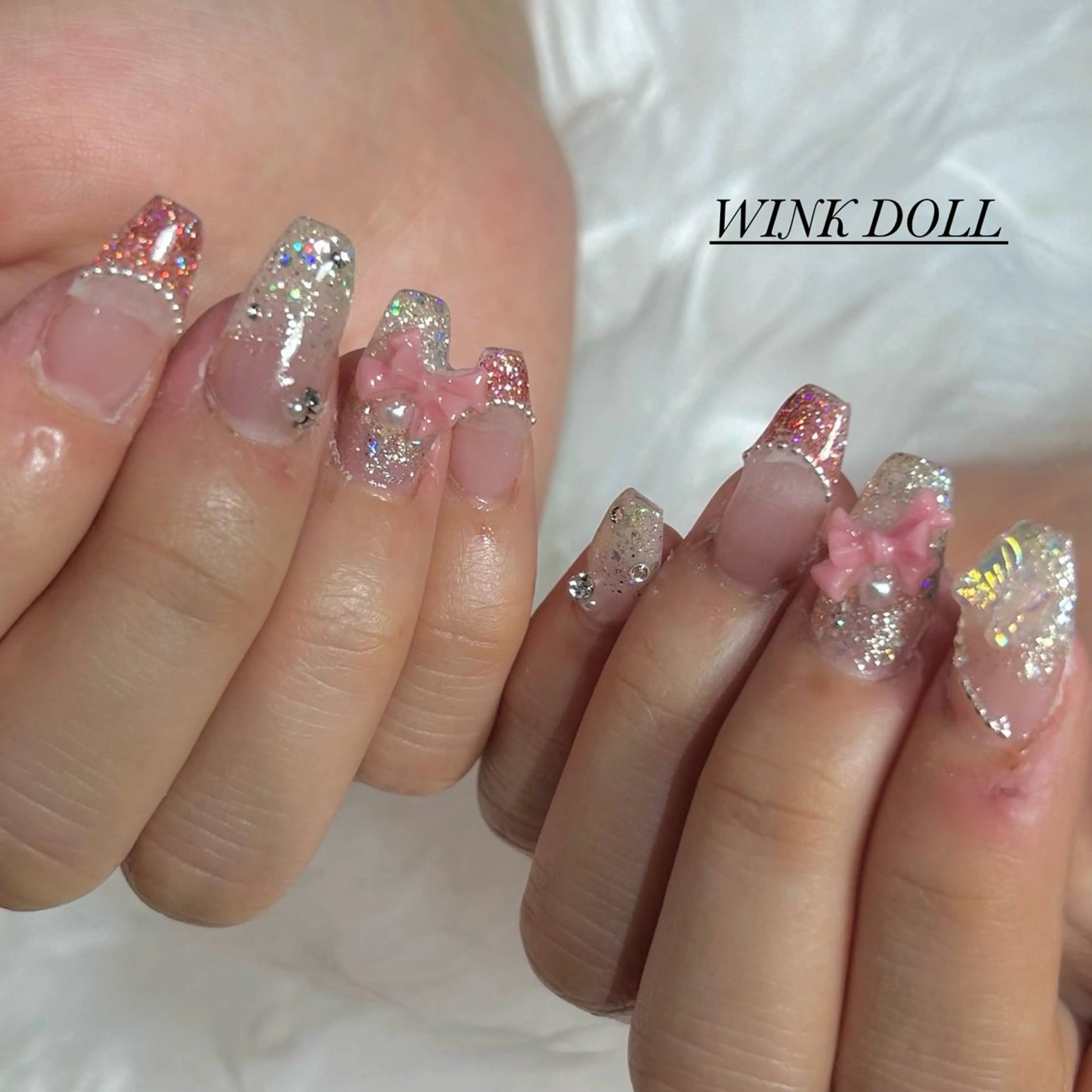 ネイル ハンドネイル WINK DOLL 🌹MIRAIのネイルデザイン