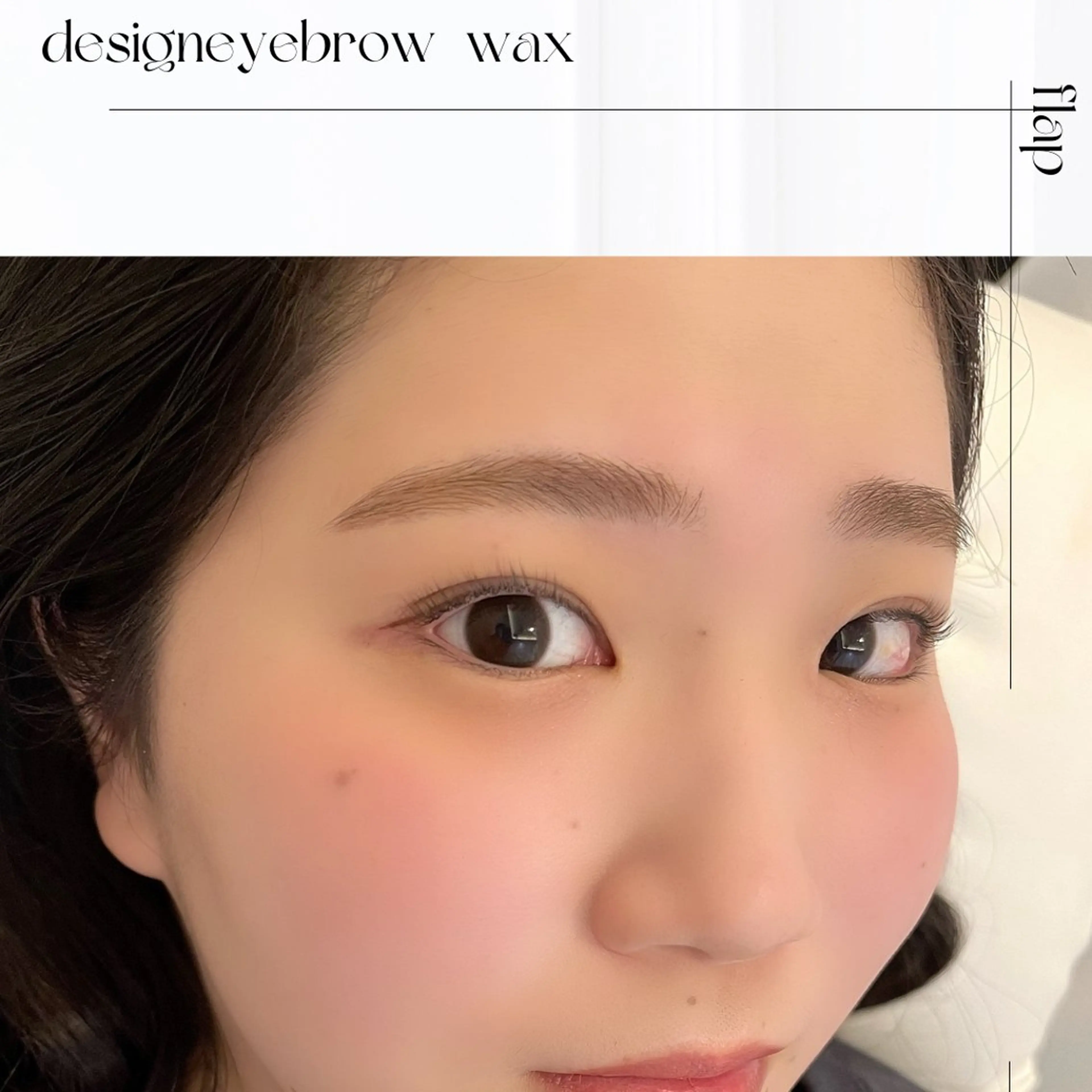 アイブロウ MILK chikaのマツエク・マツパデザイン