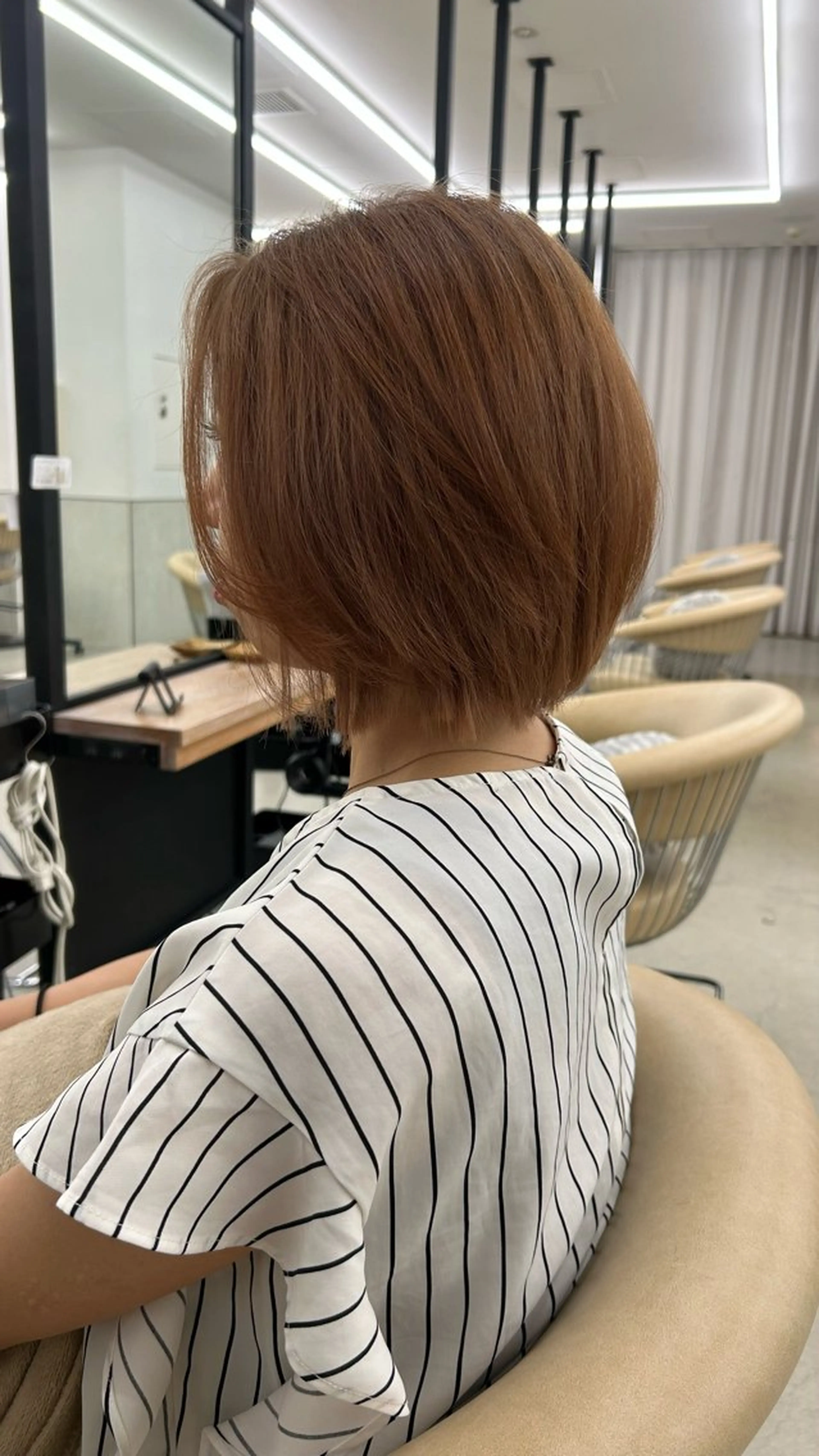 sand大阪梅田所属・くろかわ まいのヘアスタイル