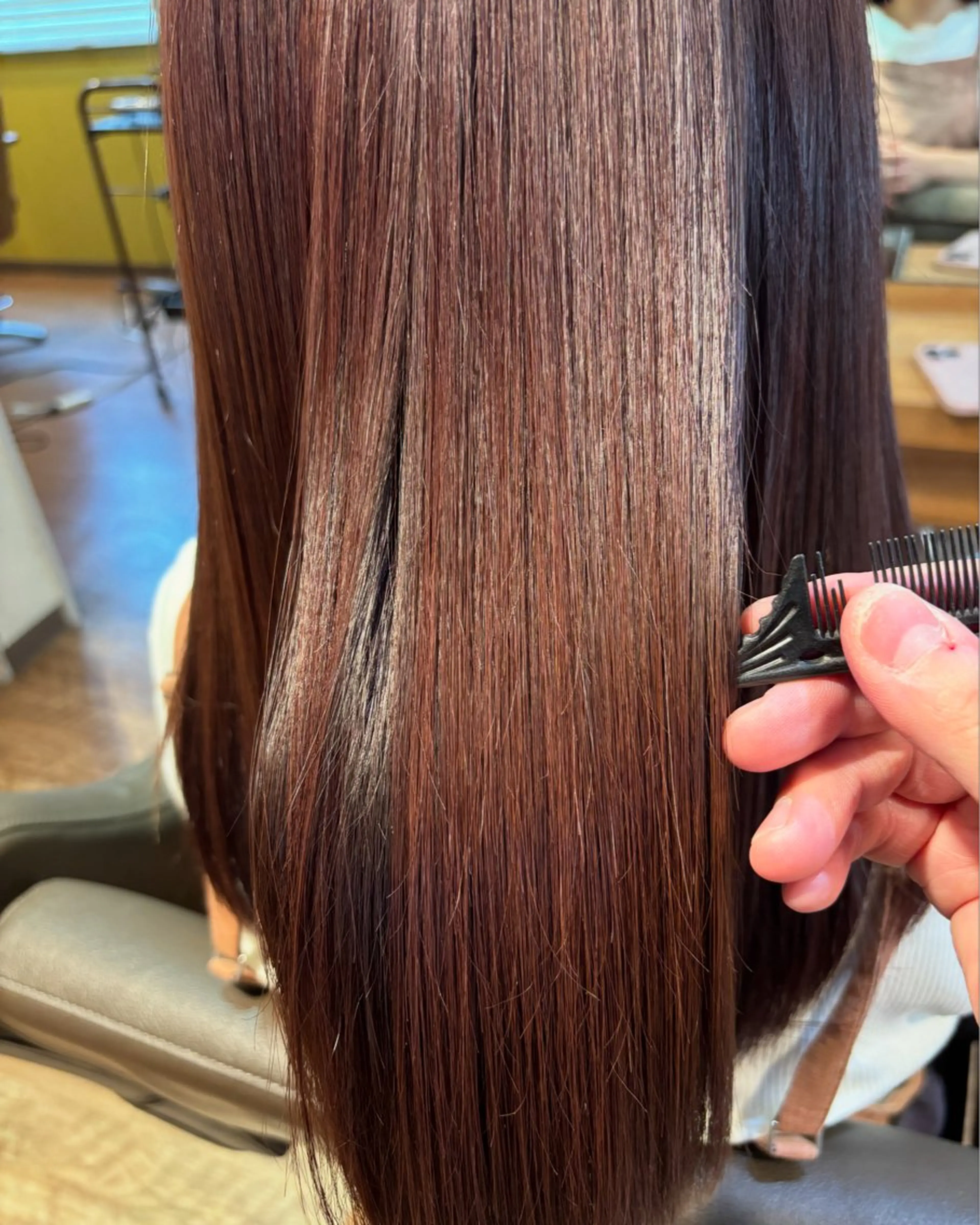 セミロング カラー Dilla 戸田公園のヘアスタイル