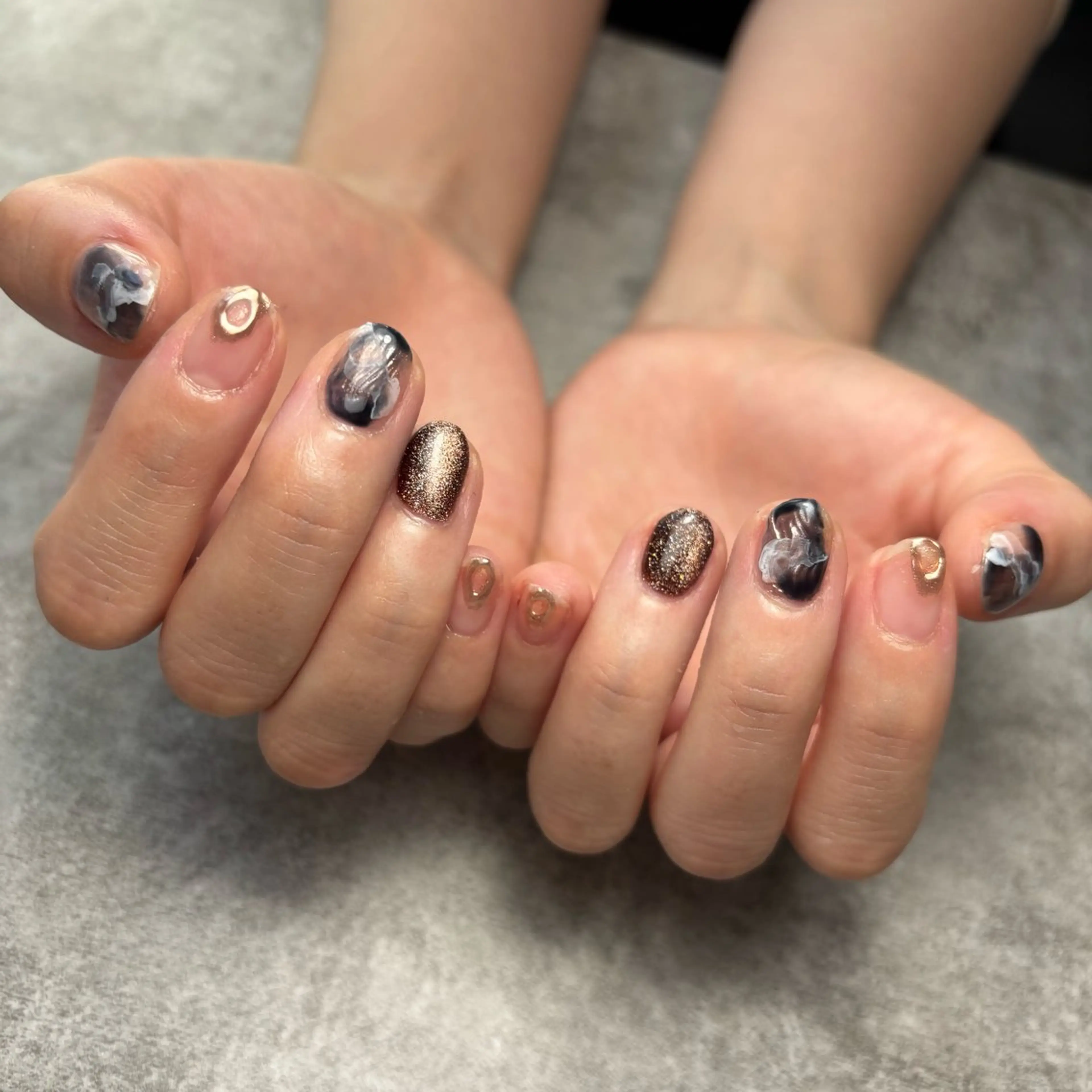 ネイル ハンドネイル 𝒦𝐸𝐼𝒩𝒜 錦糸町ネイルのネイルデザイン