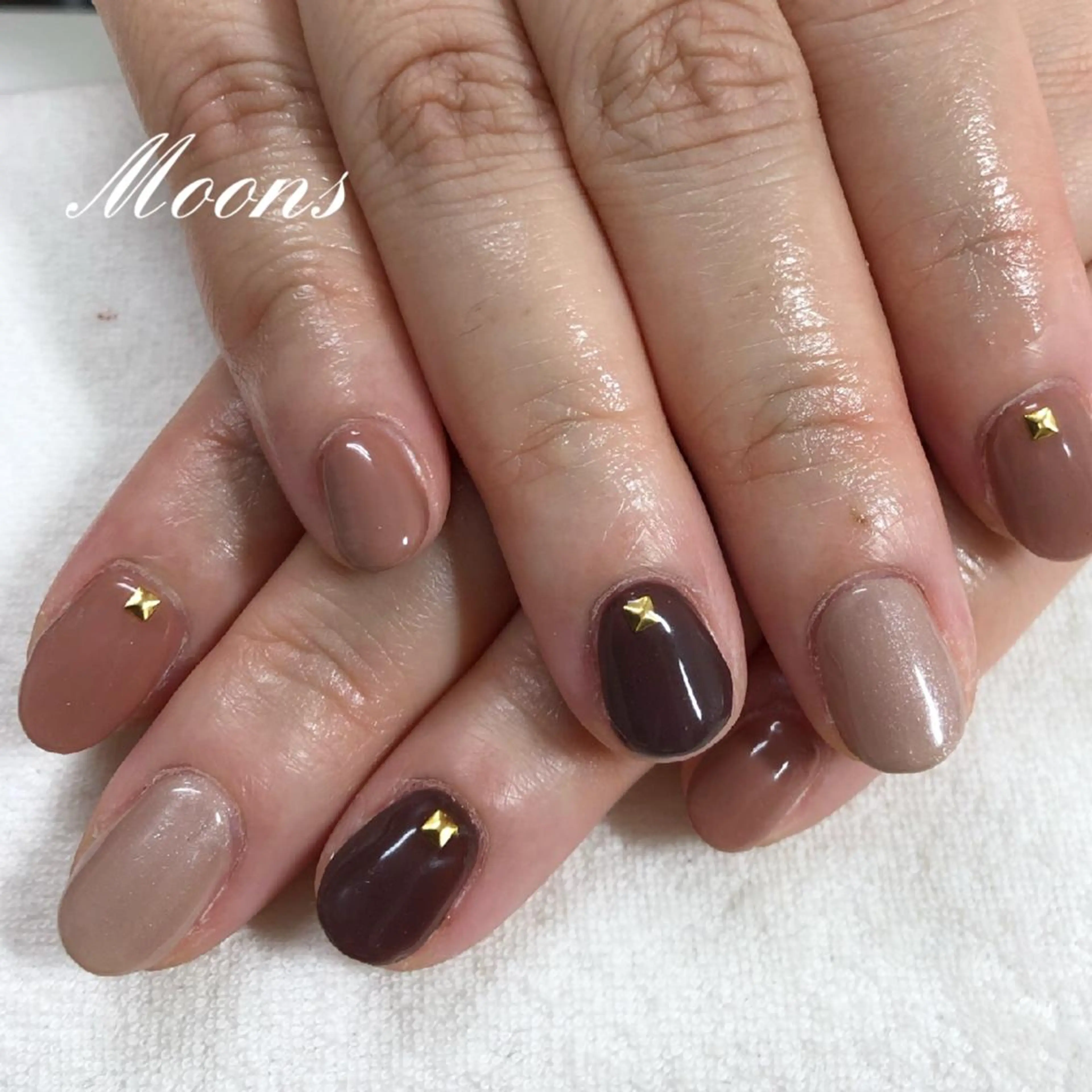 ネイル ワンカラーネイル 美肌・美爪育成サロン ムーンズのネイルデザイン