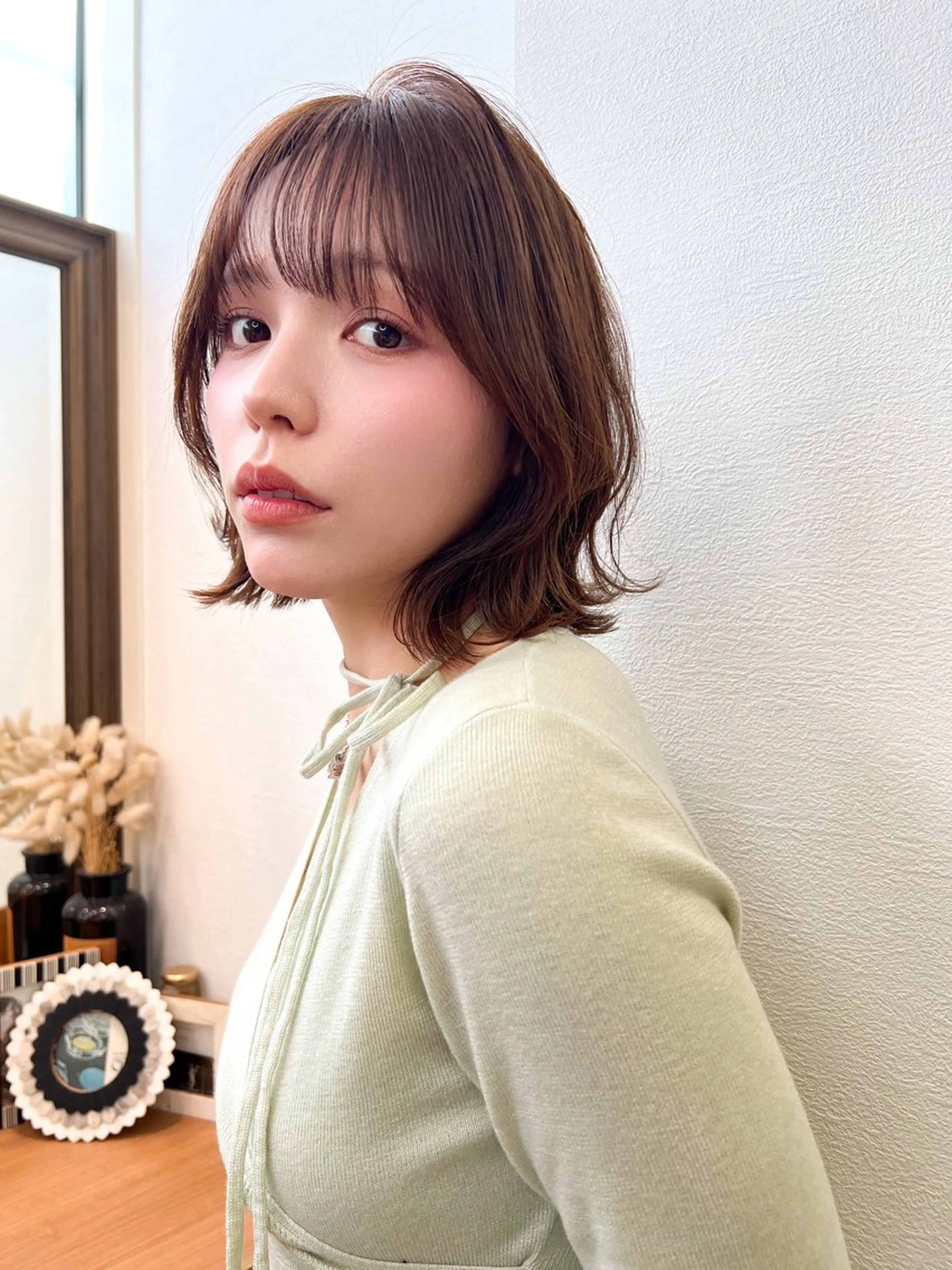 《🩷春限定ケアフルメニュー🌸‎》🤍「カット」+「N.カラー」+「縮毛矯正」+「4stepトリートメント」🌷の写真