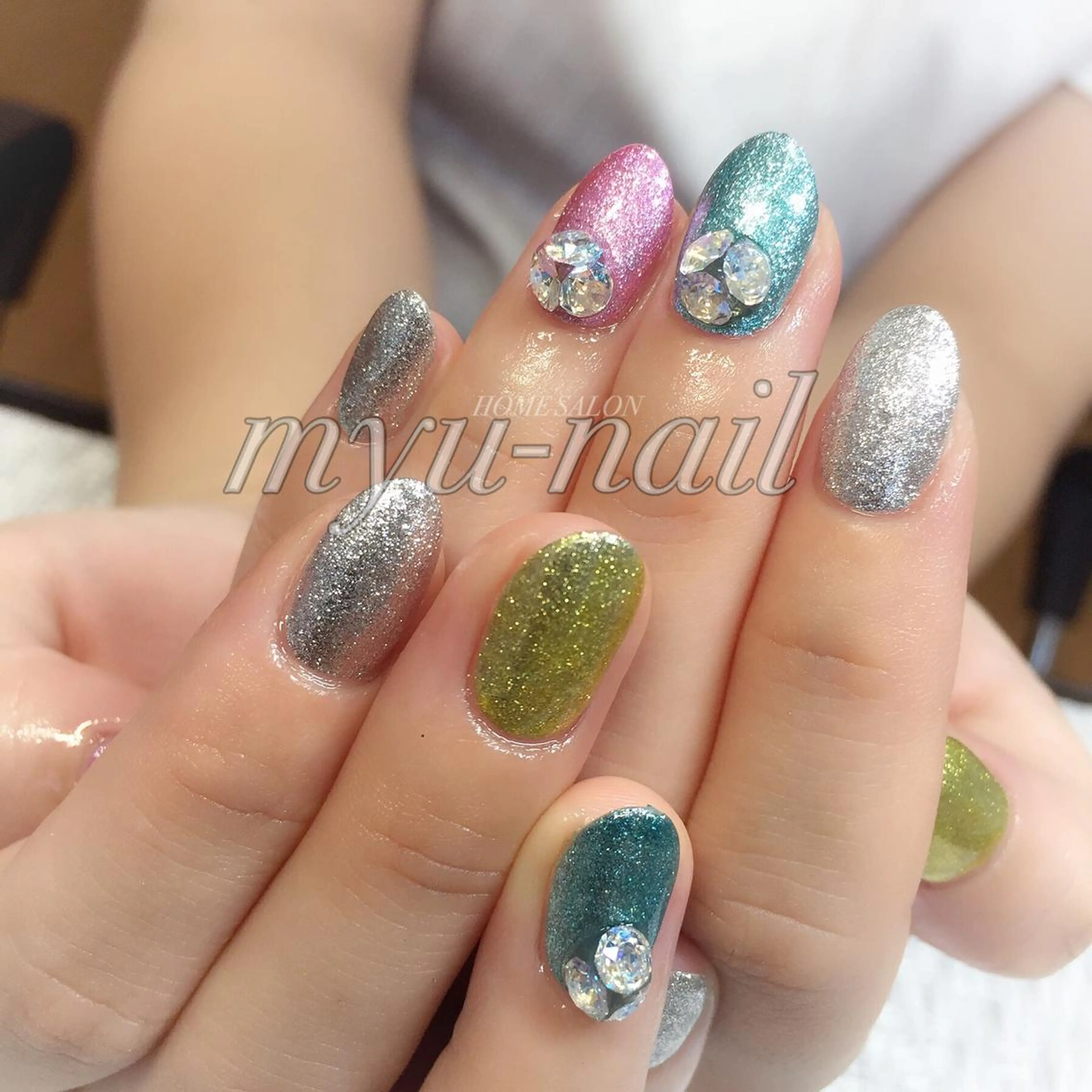 ネイル ホームサロン myu-nailのネイルデザイン
