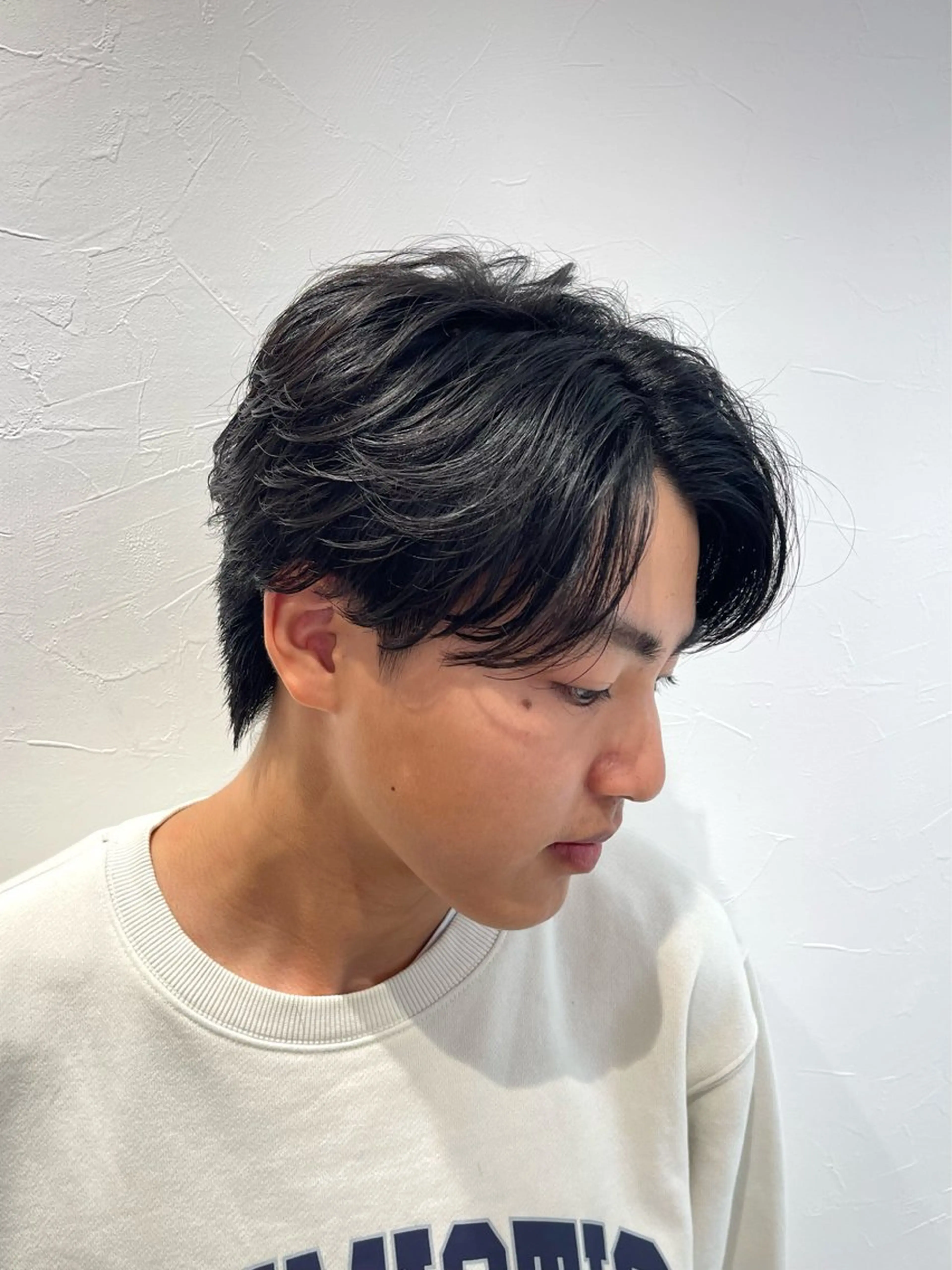 ショート カラー パーマ メンズ カット パーマ 【再現性120%】 🔥龍也リュウヤ🔥のヘアスタイル