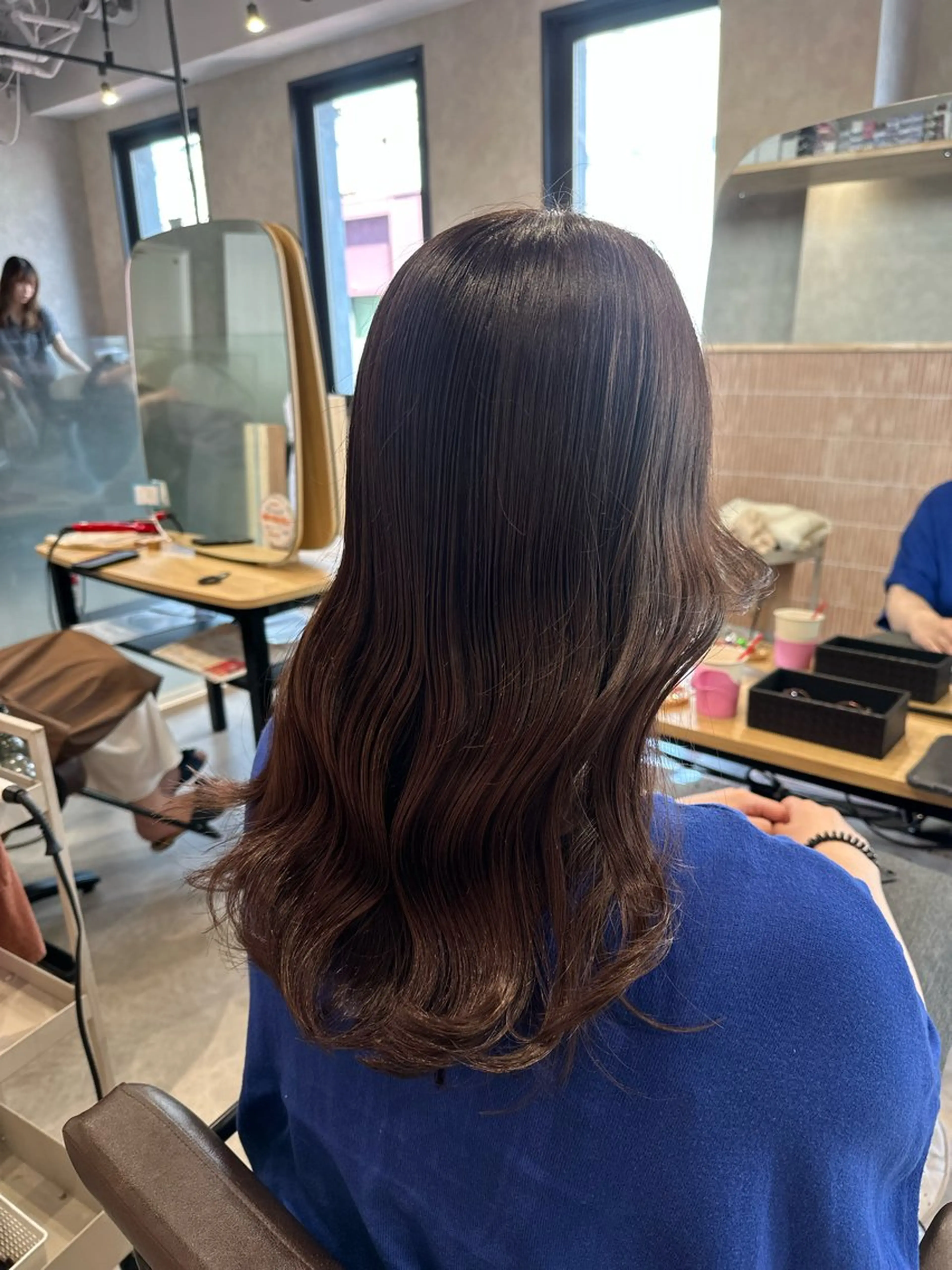 セミロング ヘアカラー トリートメント hayato / 梅田のヘアスタイル