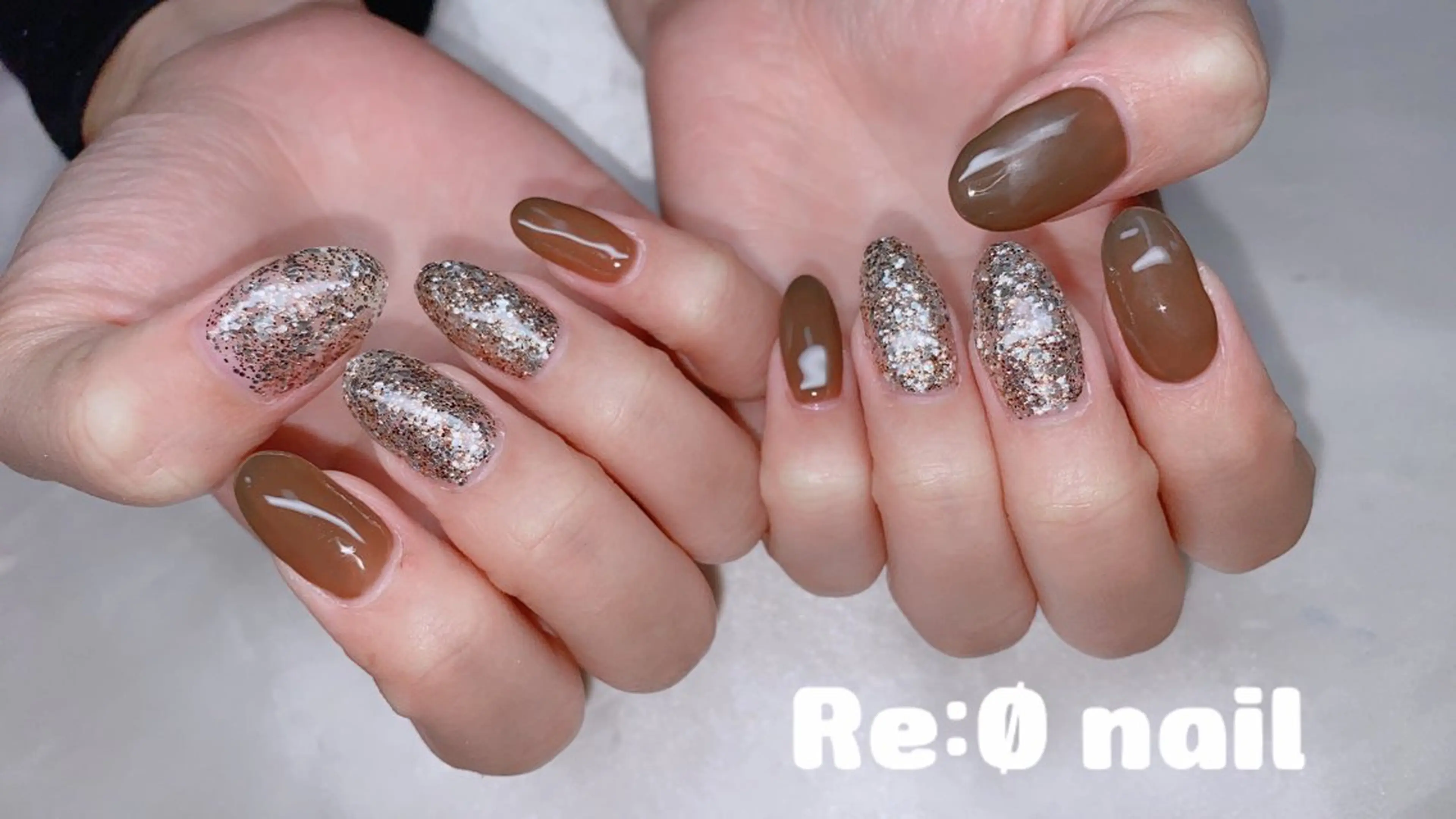 ネイル ハンドネイル Re:Ø nail 🩵TSUJIのネイルデザイン